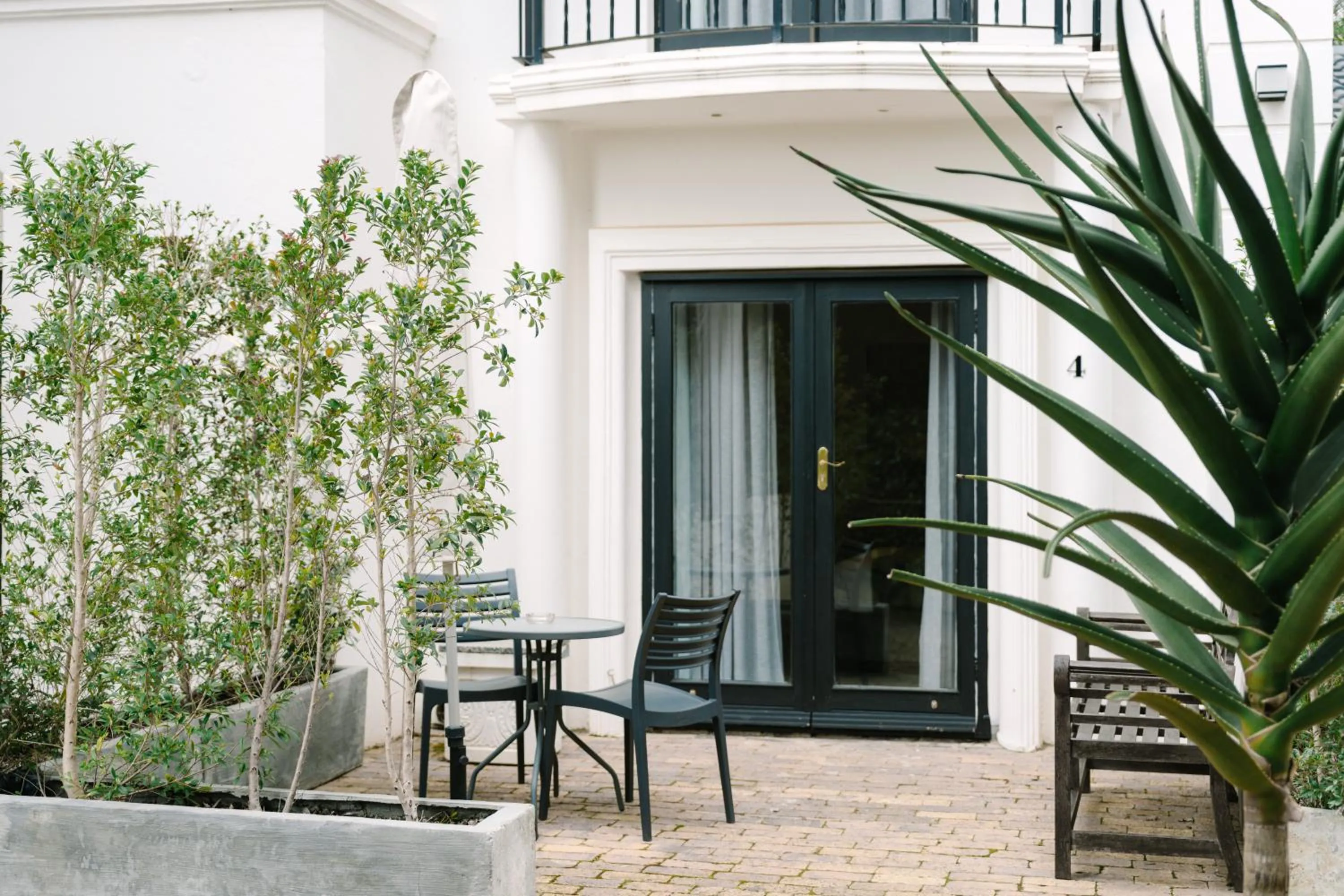 Patio in The Salene Hotel & Apartments