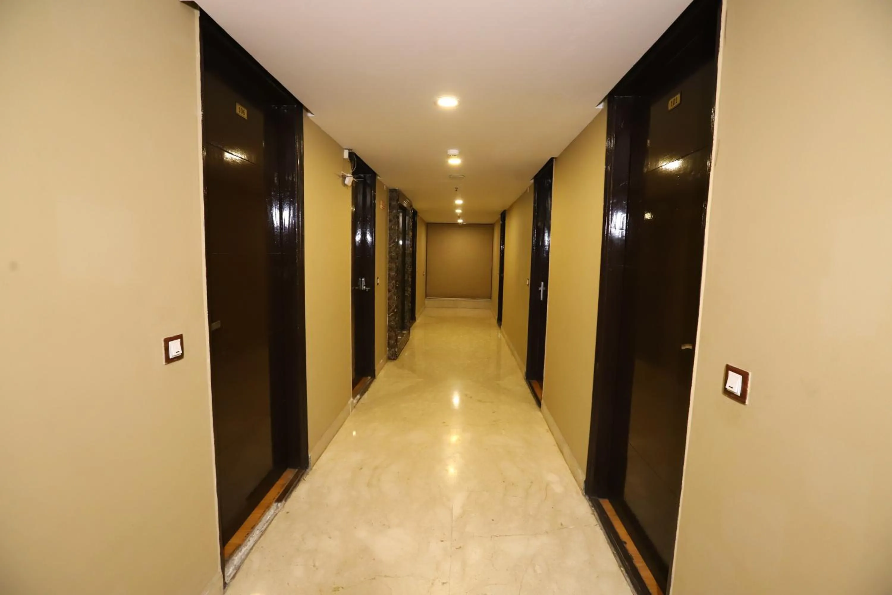 Balcony/Terrace in Hotel Palm Grand Naraina New Delhi - Couple Friendly Local IDs Accepted