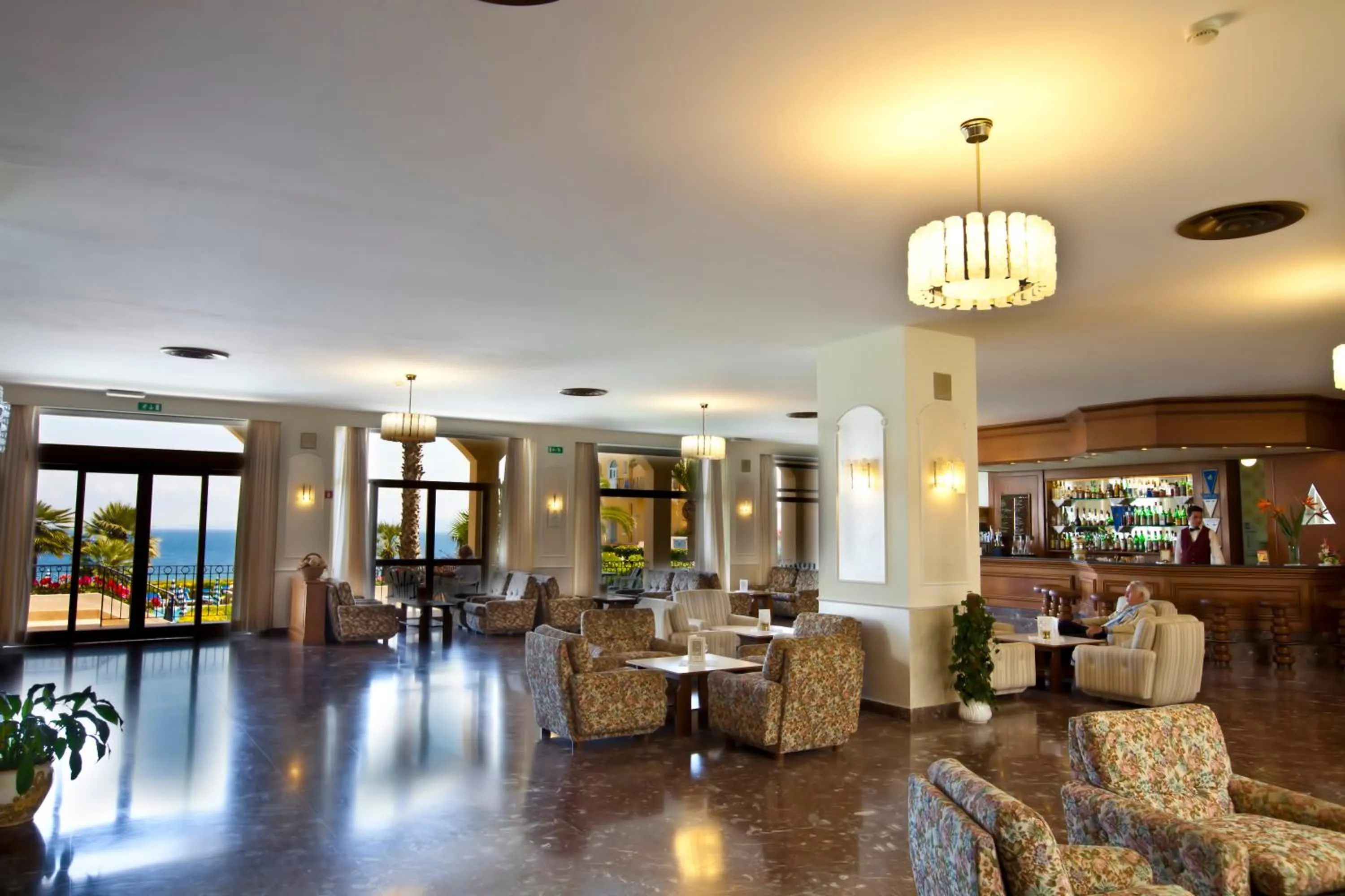 Lobby or reception in Hotel Terme Alexander