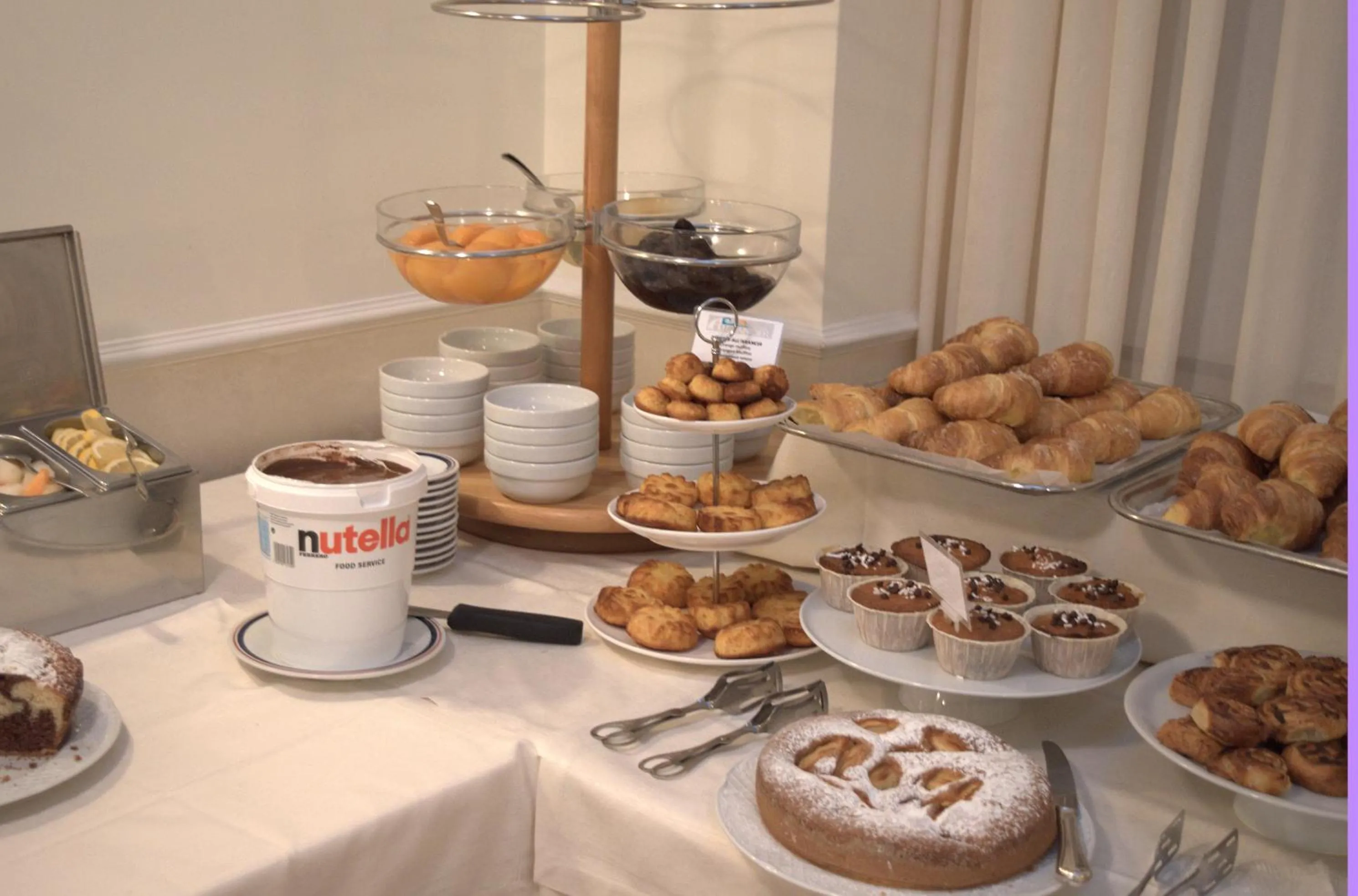 Continental breakfast in Hotel Terme Alexander
