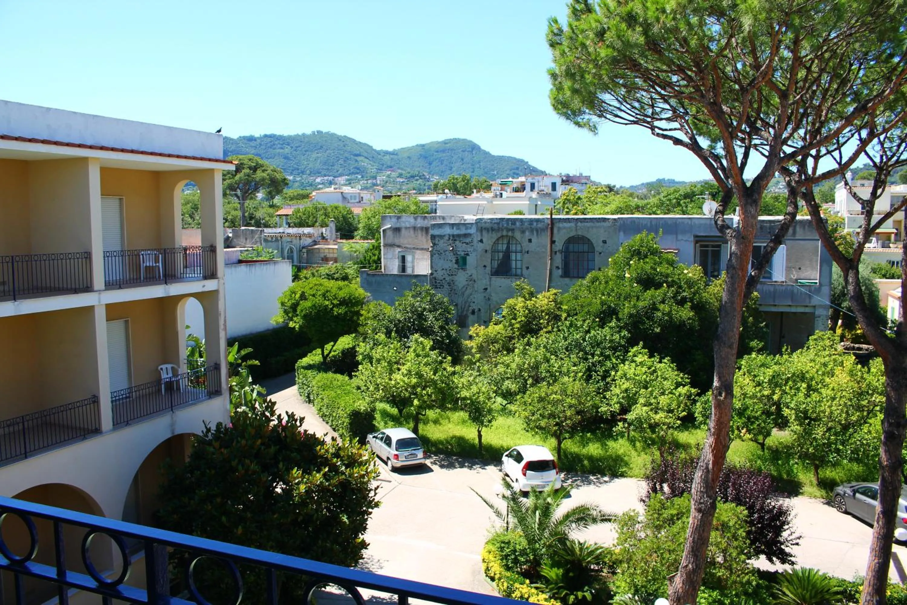Garden view in Hotel Terme Alexander