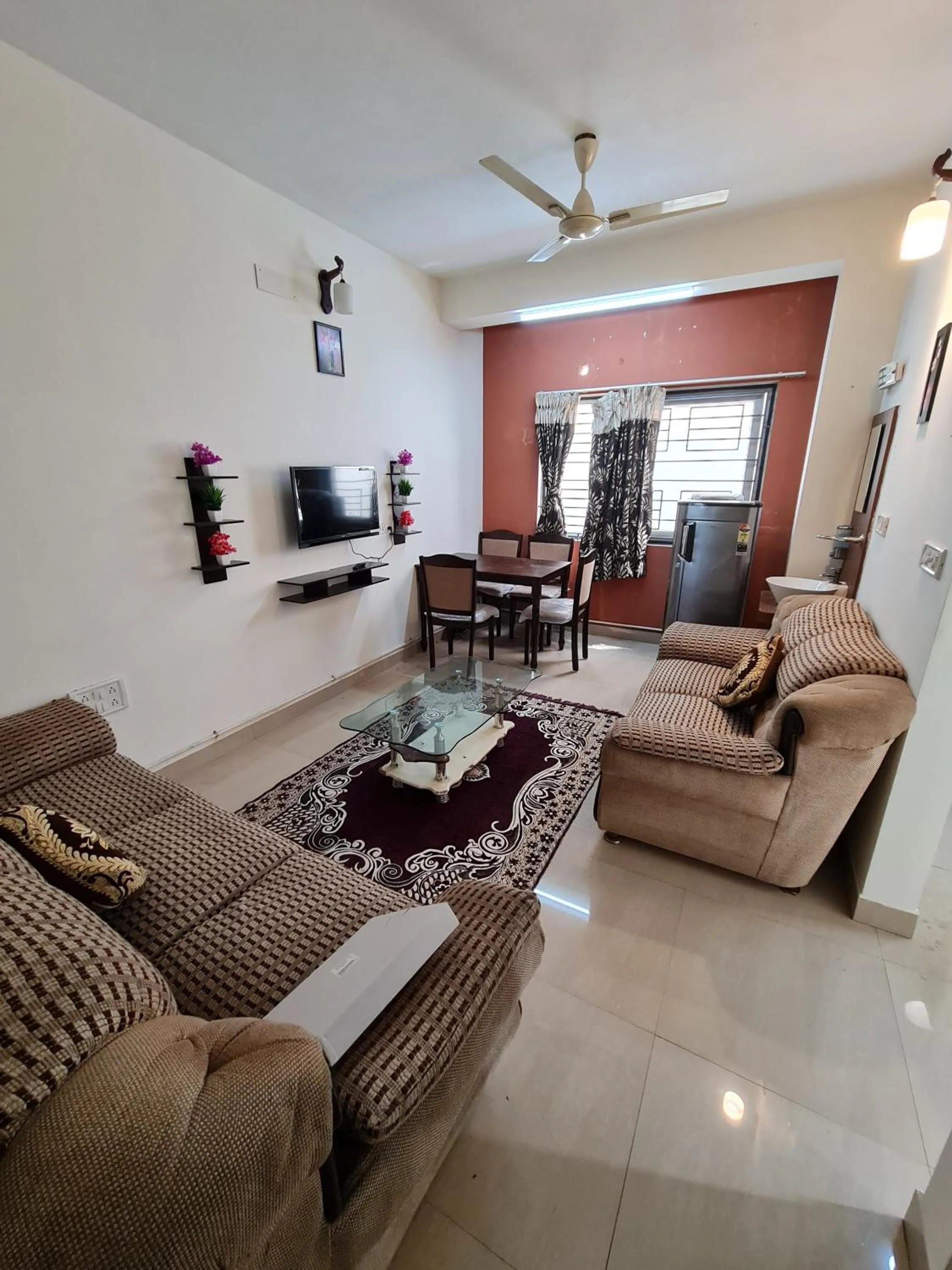 Living room in S4 Sruthi Service Apartments