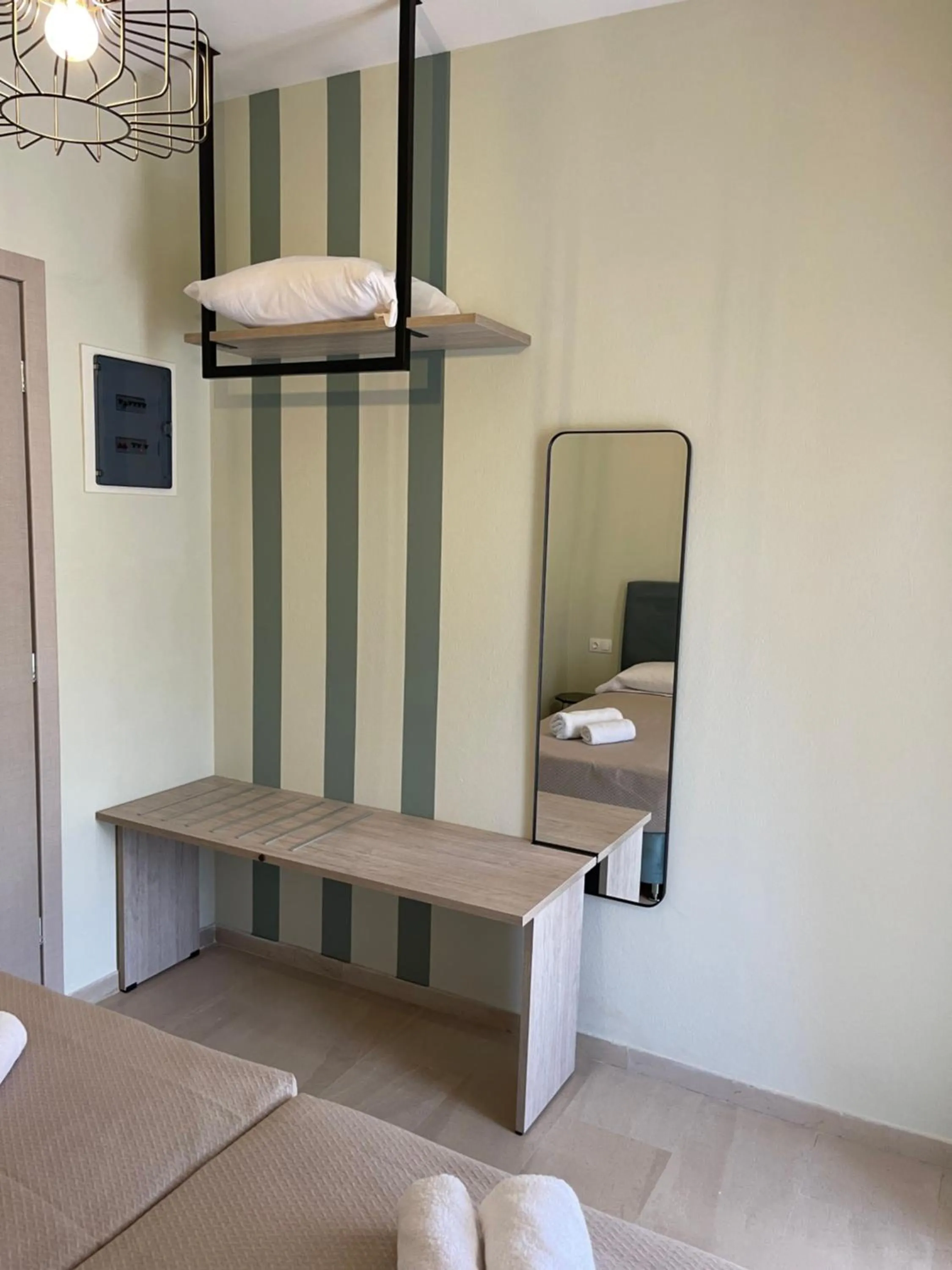 Bedroom, Bed in Garden View Apartments by nikolis