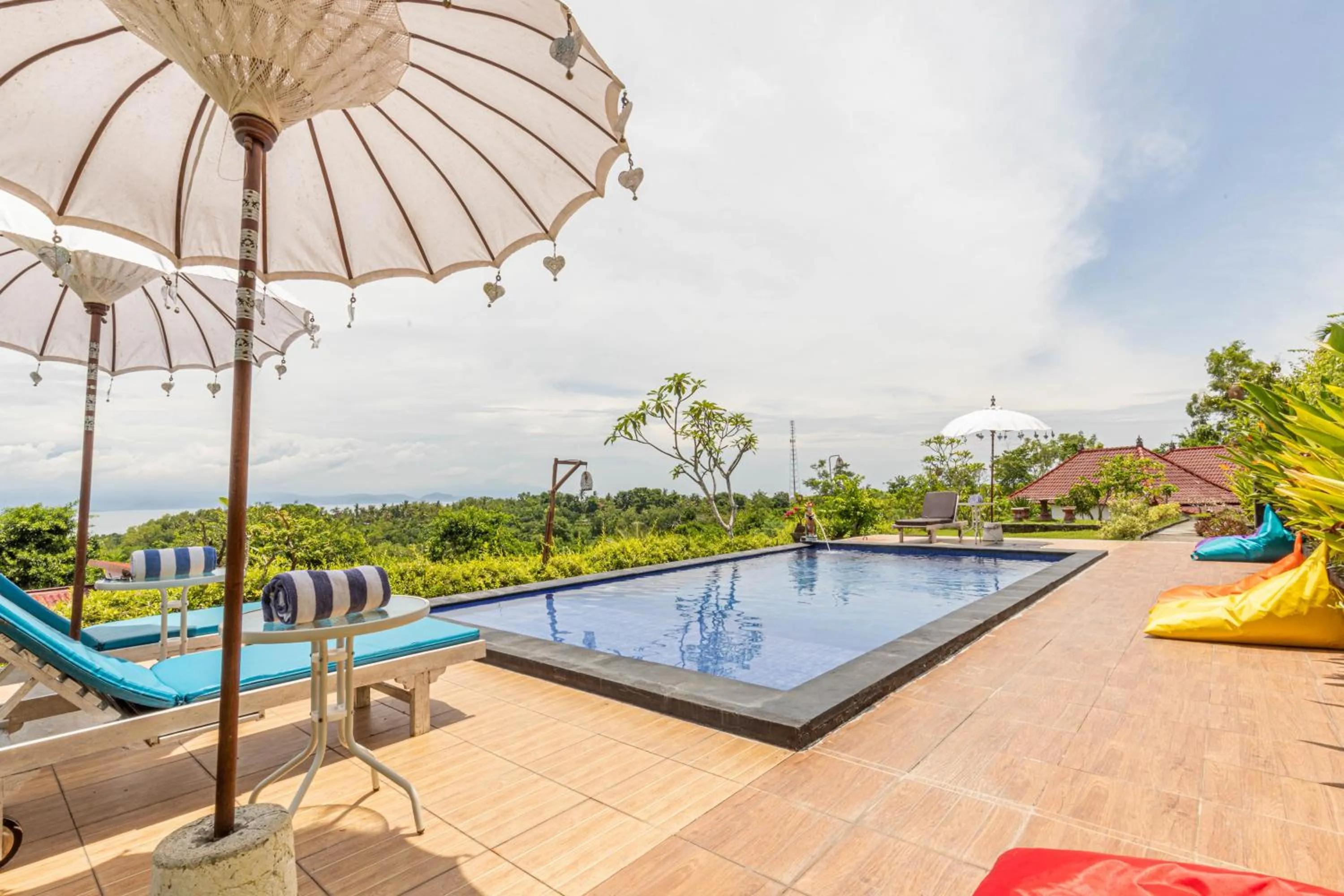Pool view in Sarivanna Penida