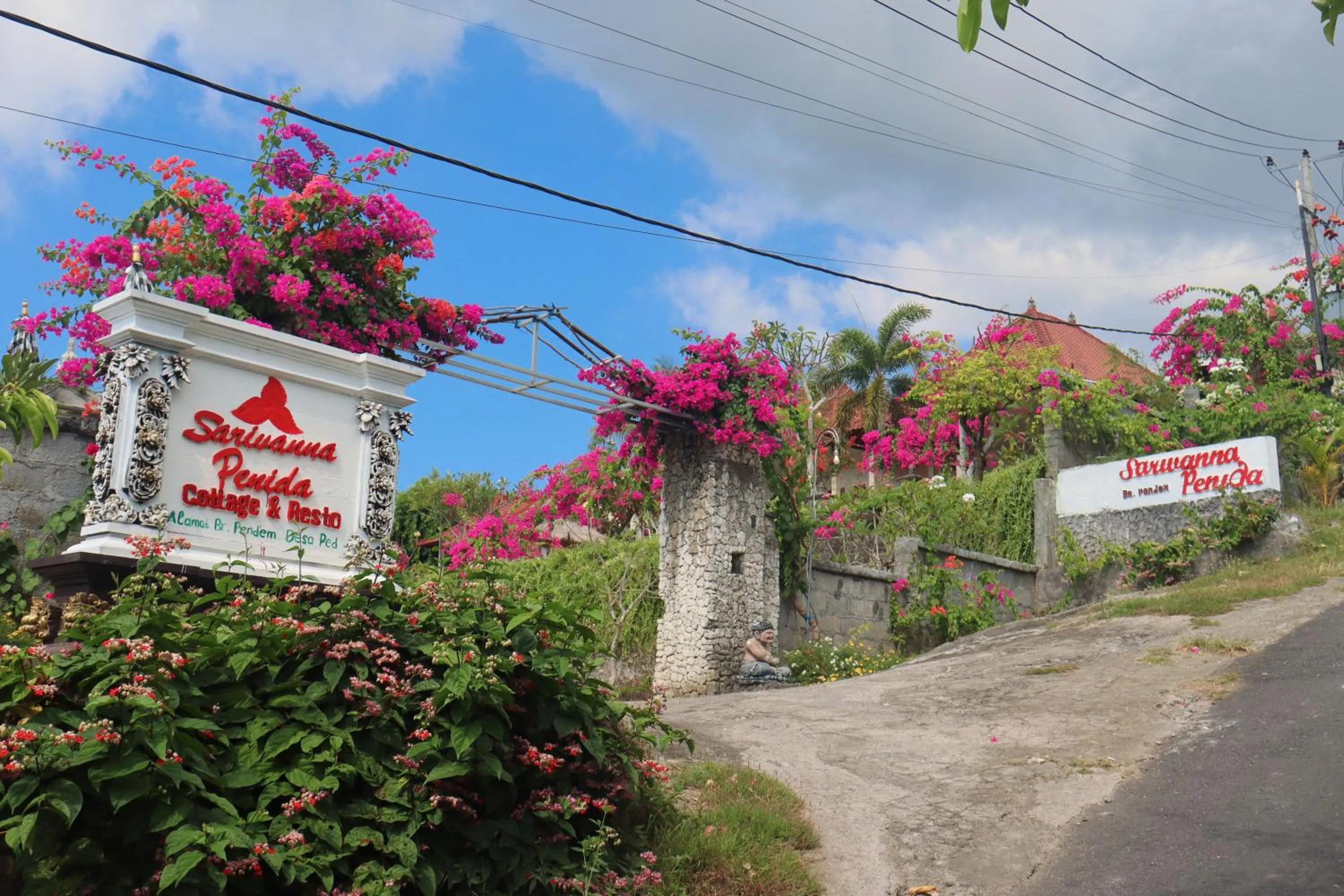 Facade/entrance in Sarivanna Penida