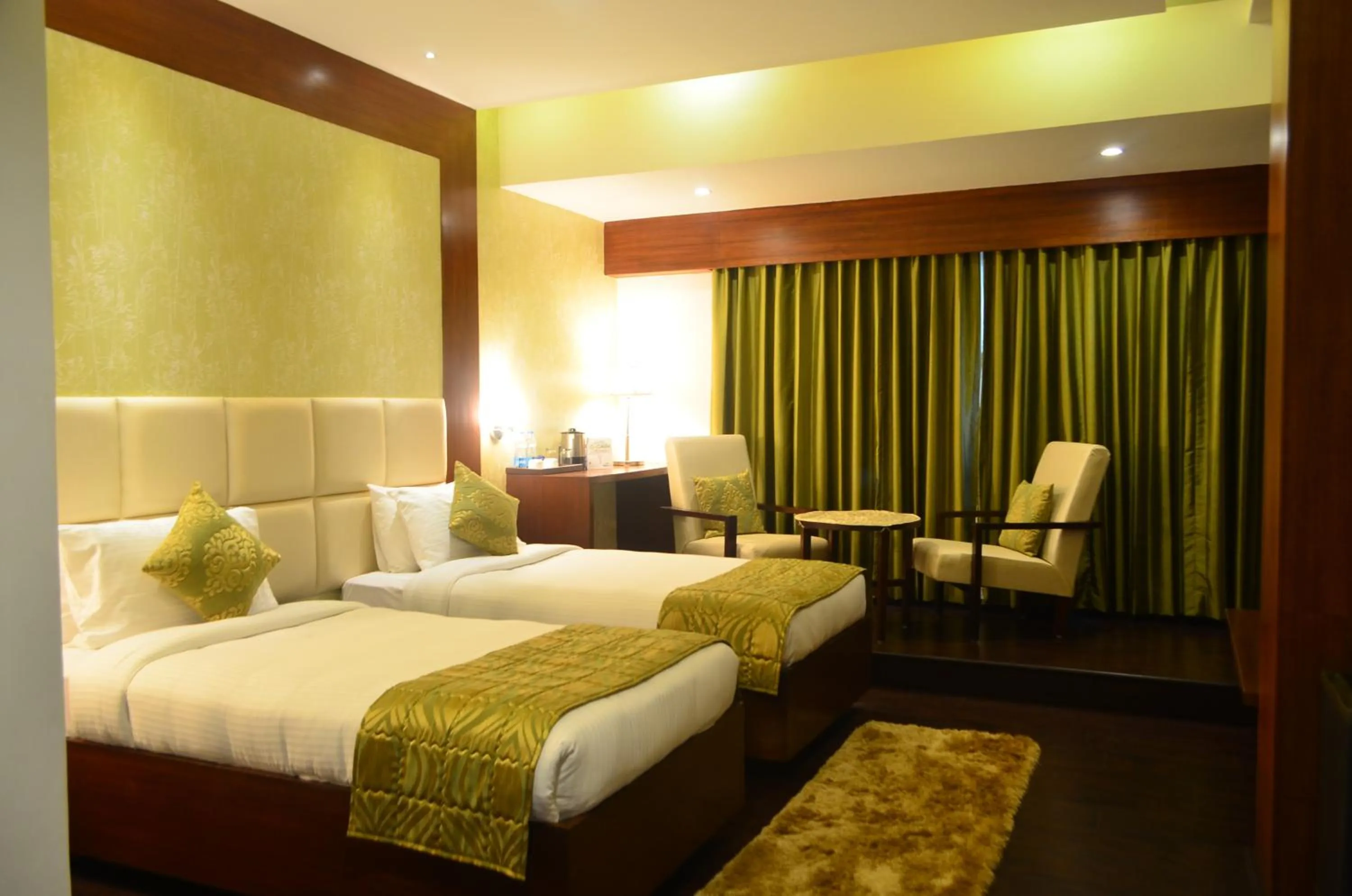 Bed in Tabla Pride Hotels & Spa