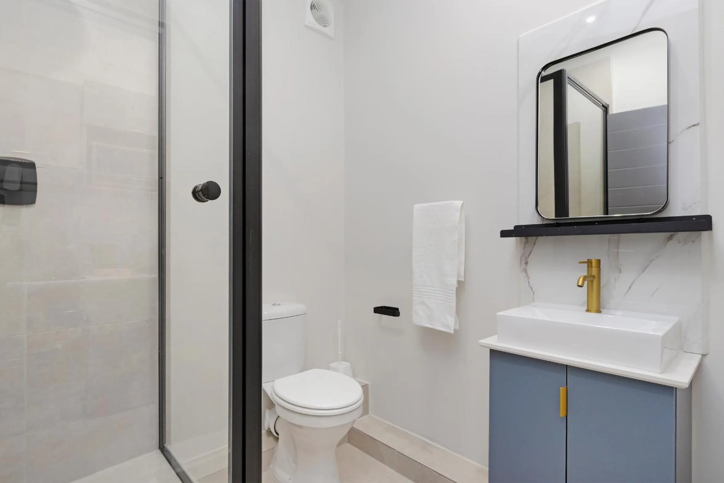 Bathroom in The Archer Aparthotel by Totalstay