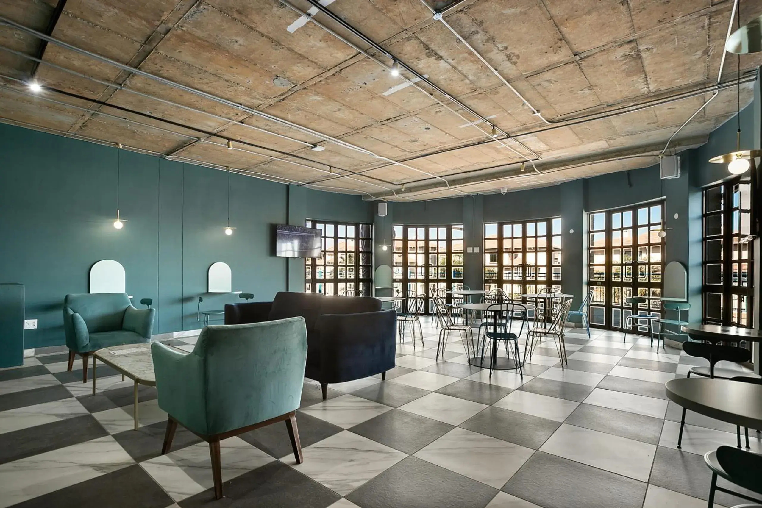 Lounge or bar in The Archer Aparthotel by Totalstay Lounge or bar in The Archer Aparthotel by Totalstay