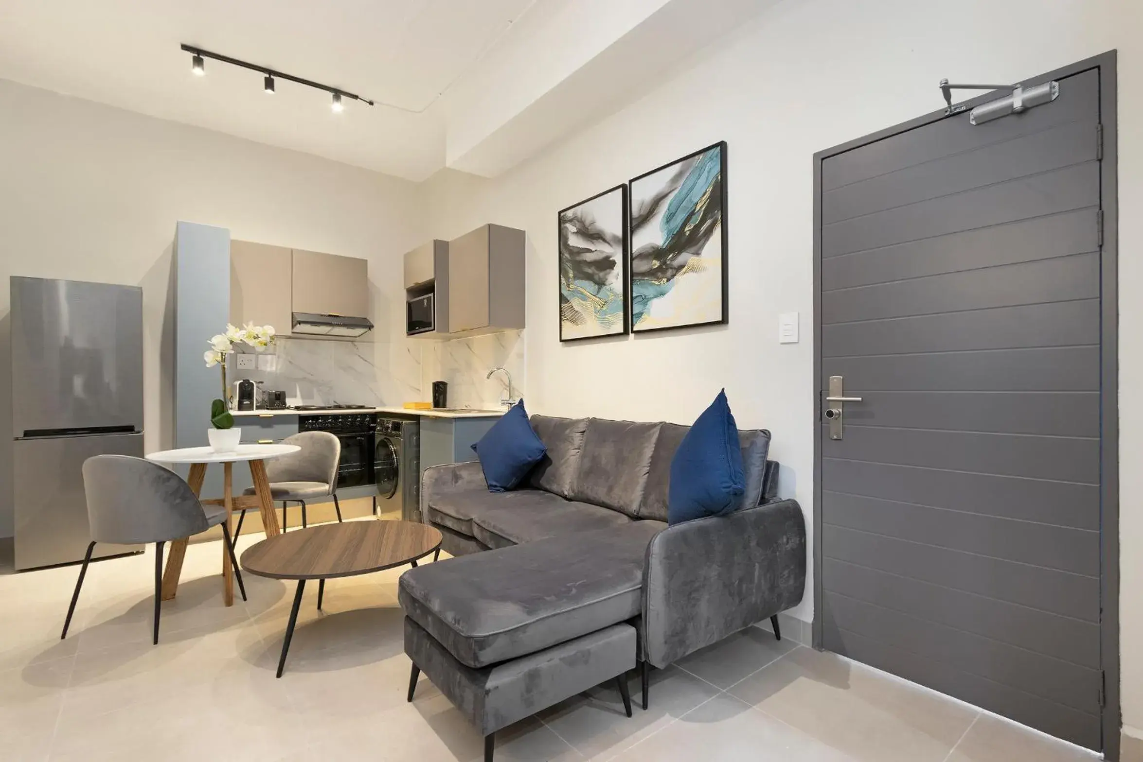 Living room in The Archer Aparthotel by Totalstay Living room in The Archer Aparthotel by Totalstay