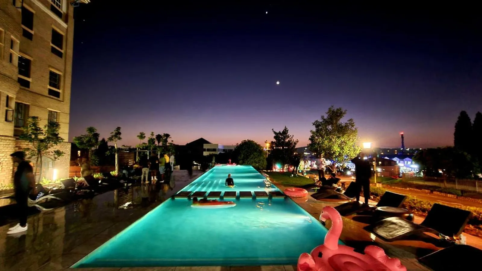 City view in The Archer Aparthotel by Totalstay