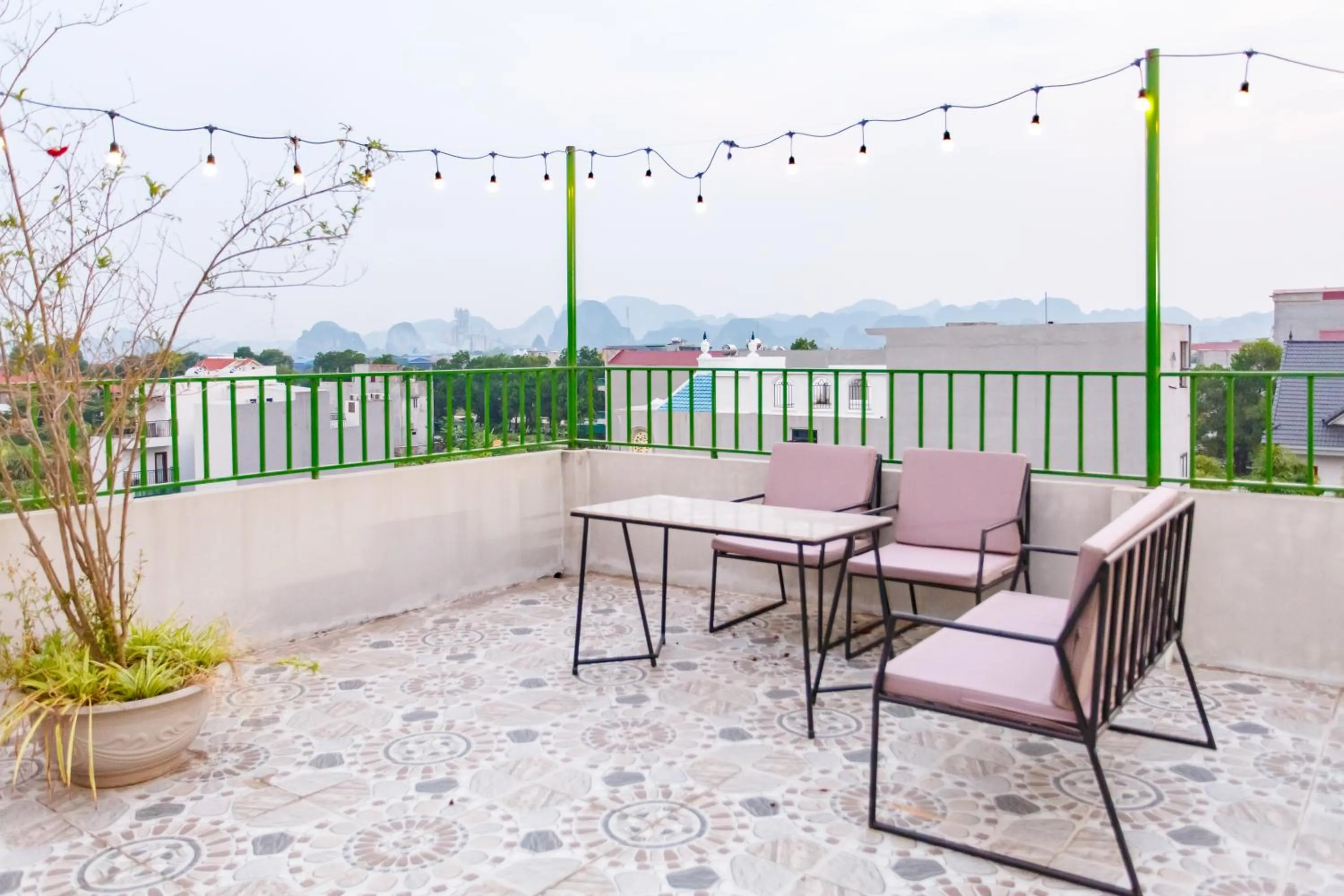 Natural landscape in Blue Eyes Hotel