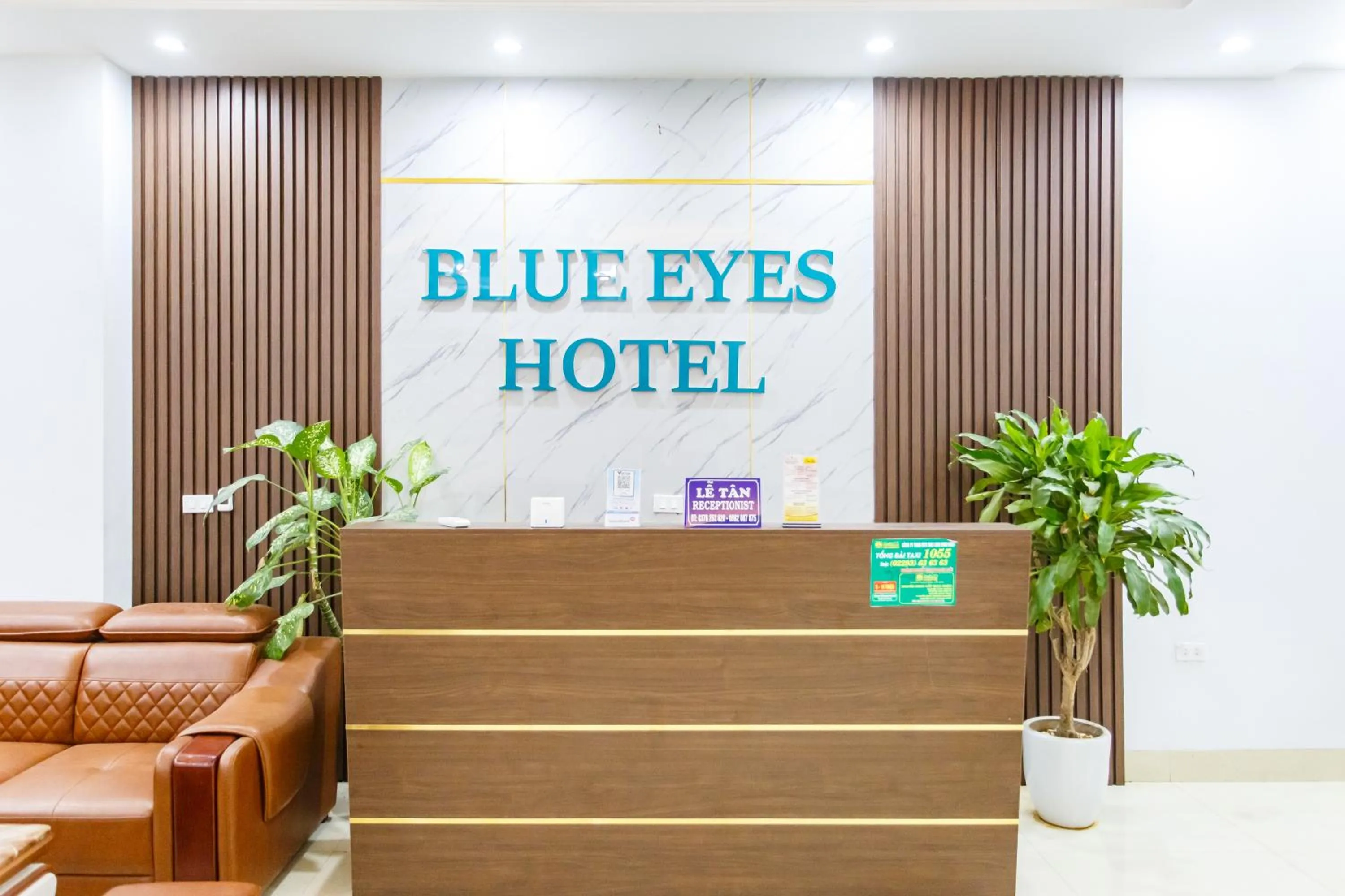 Property logo or sign in Blue Eyes Hotel