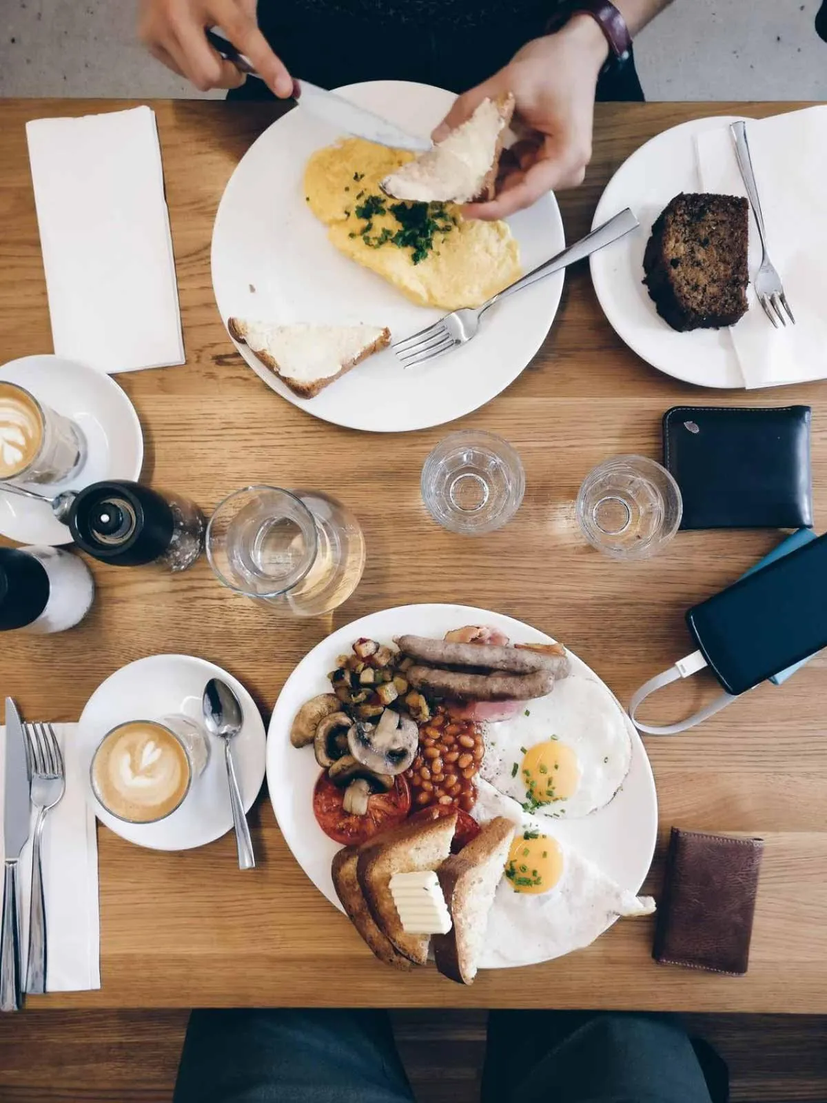 English/Irish breakfast in Motel Traffic