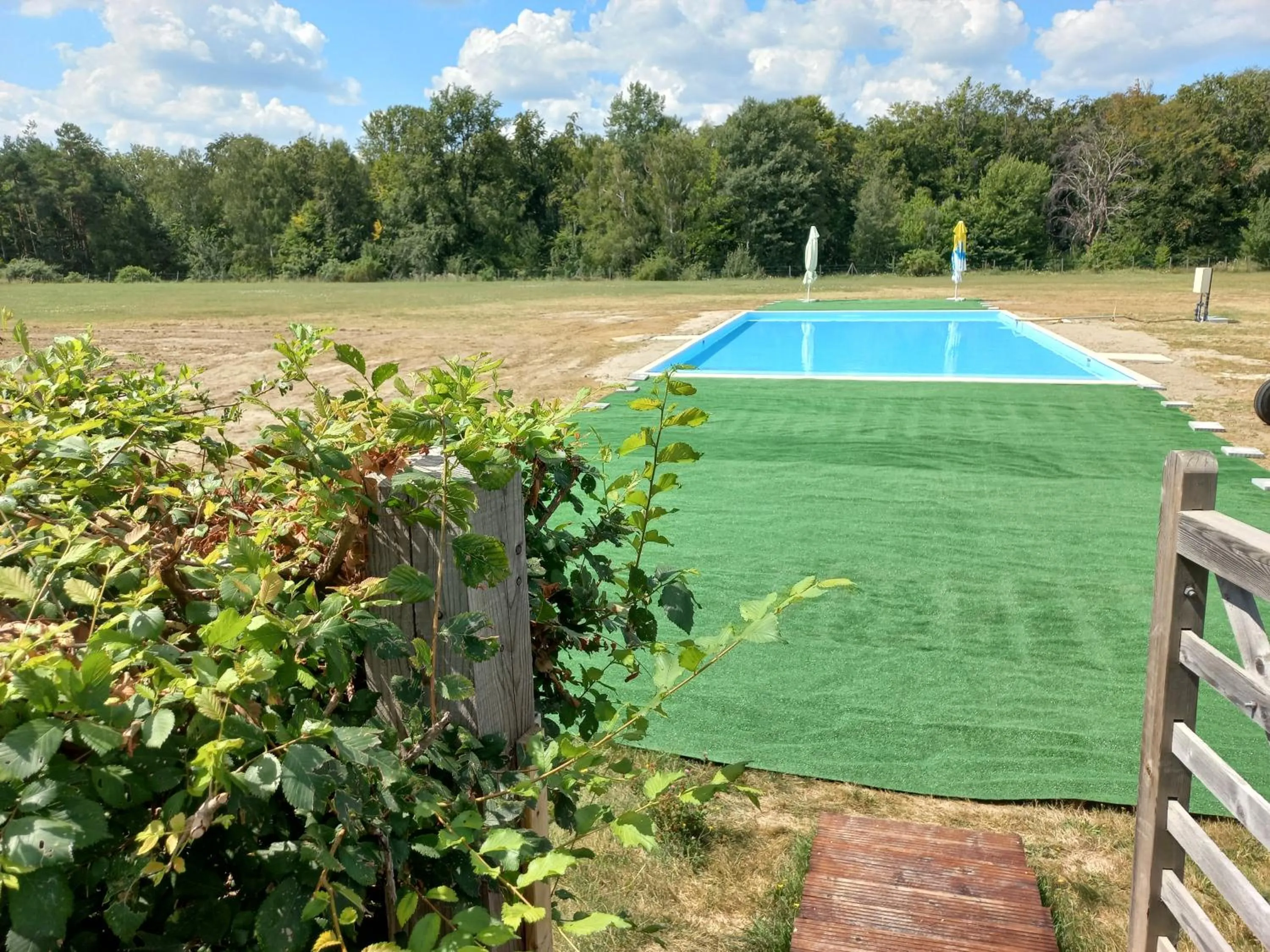 Swimming pool in Motel Traffic