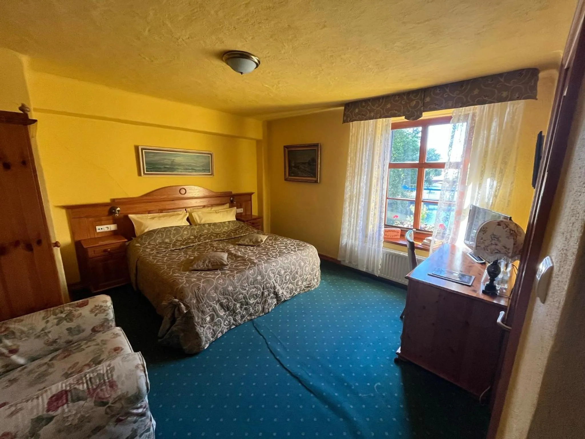 Bed in Gościniec Zamkowy