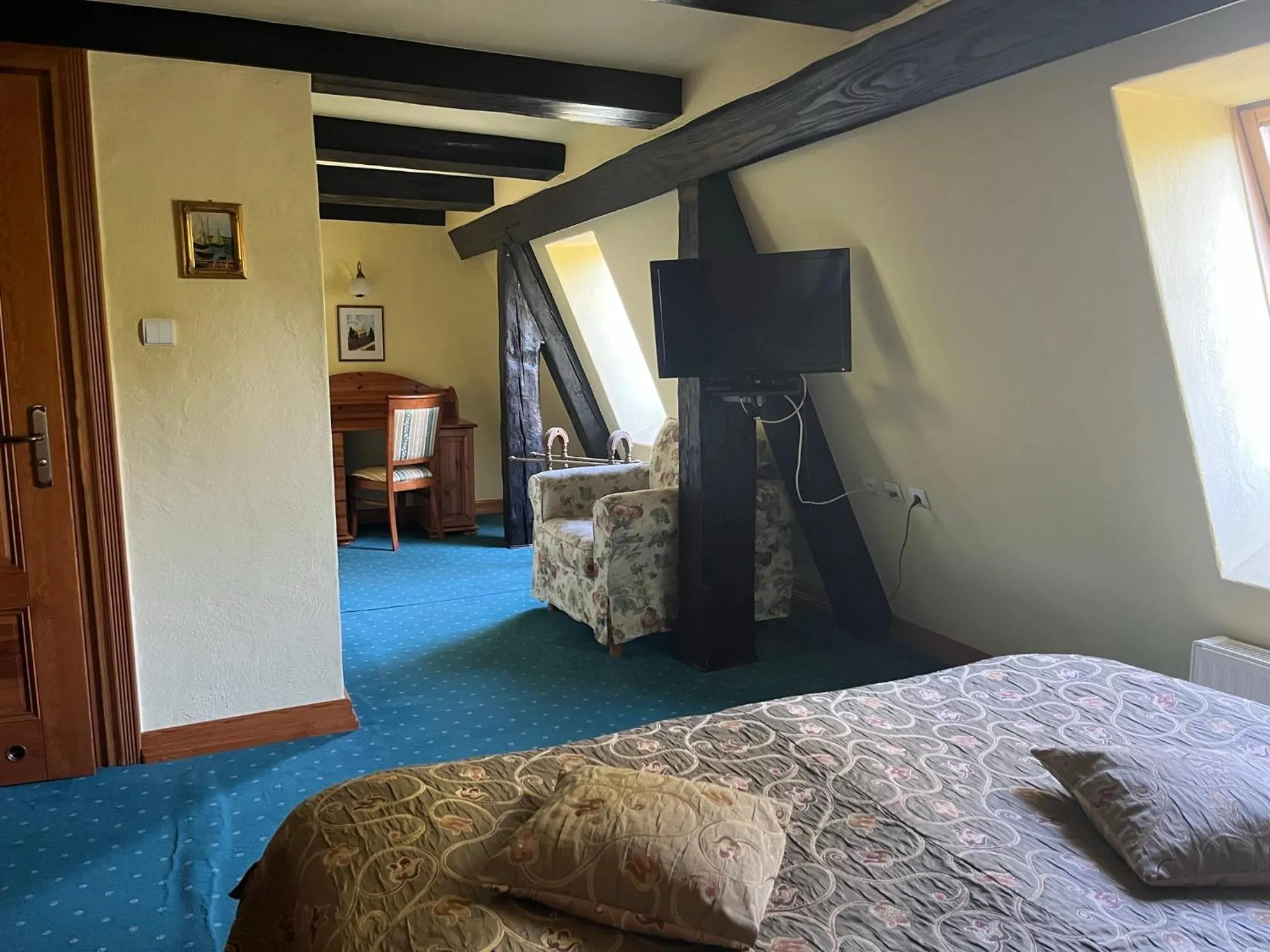 Bed in Gościniec Zamkowy