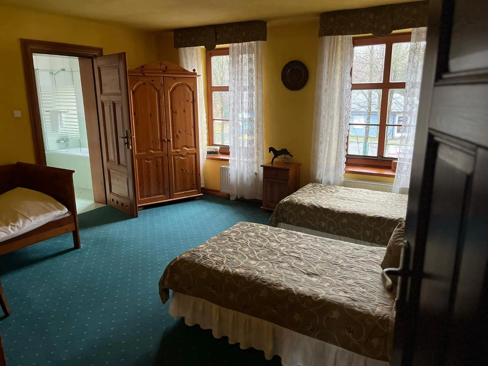 Bed in Gościniec Zamkowy