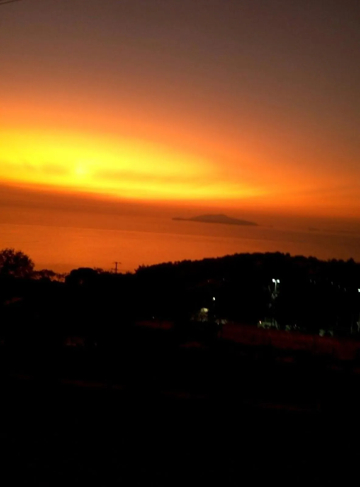 Natural landscape in B&B Il Grappolo