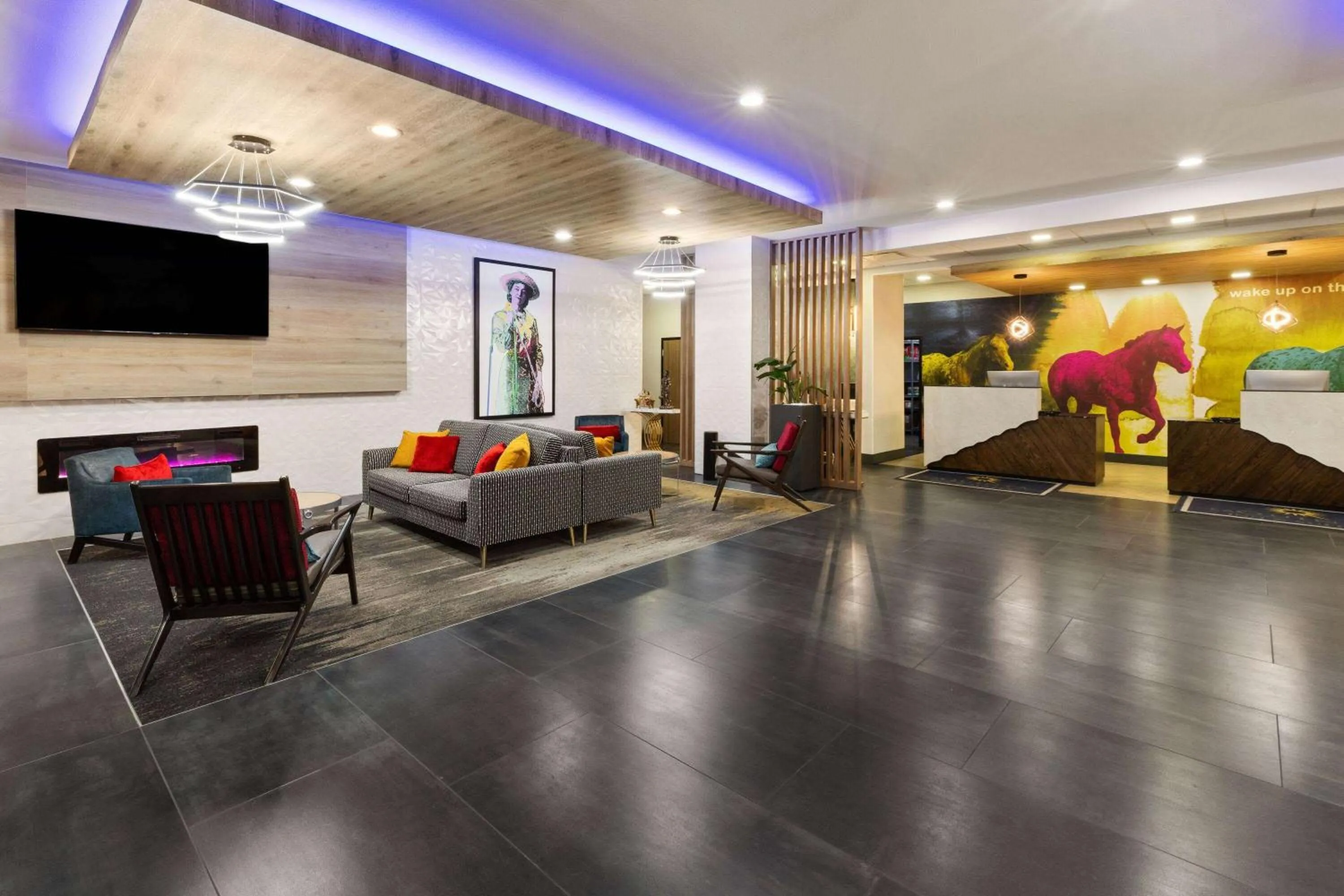 Lobby or reception in La Quinta Inn & Suites by Wyndham El Paso East Loop-375