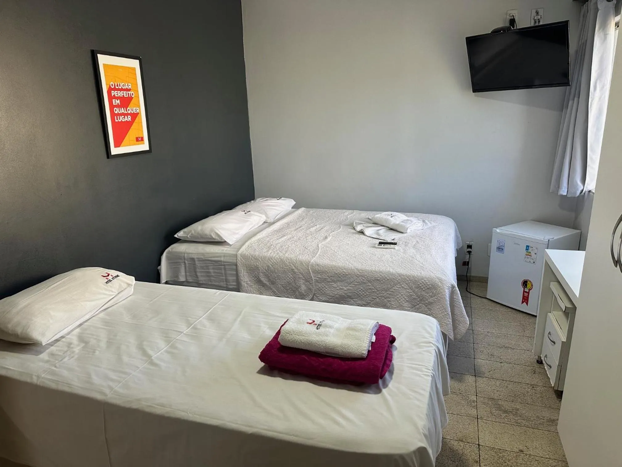 Bed in Hotel Vitrine