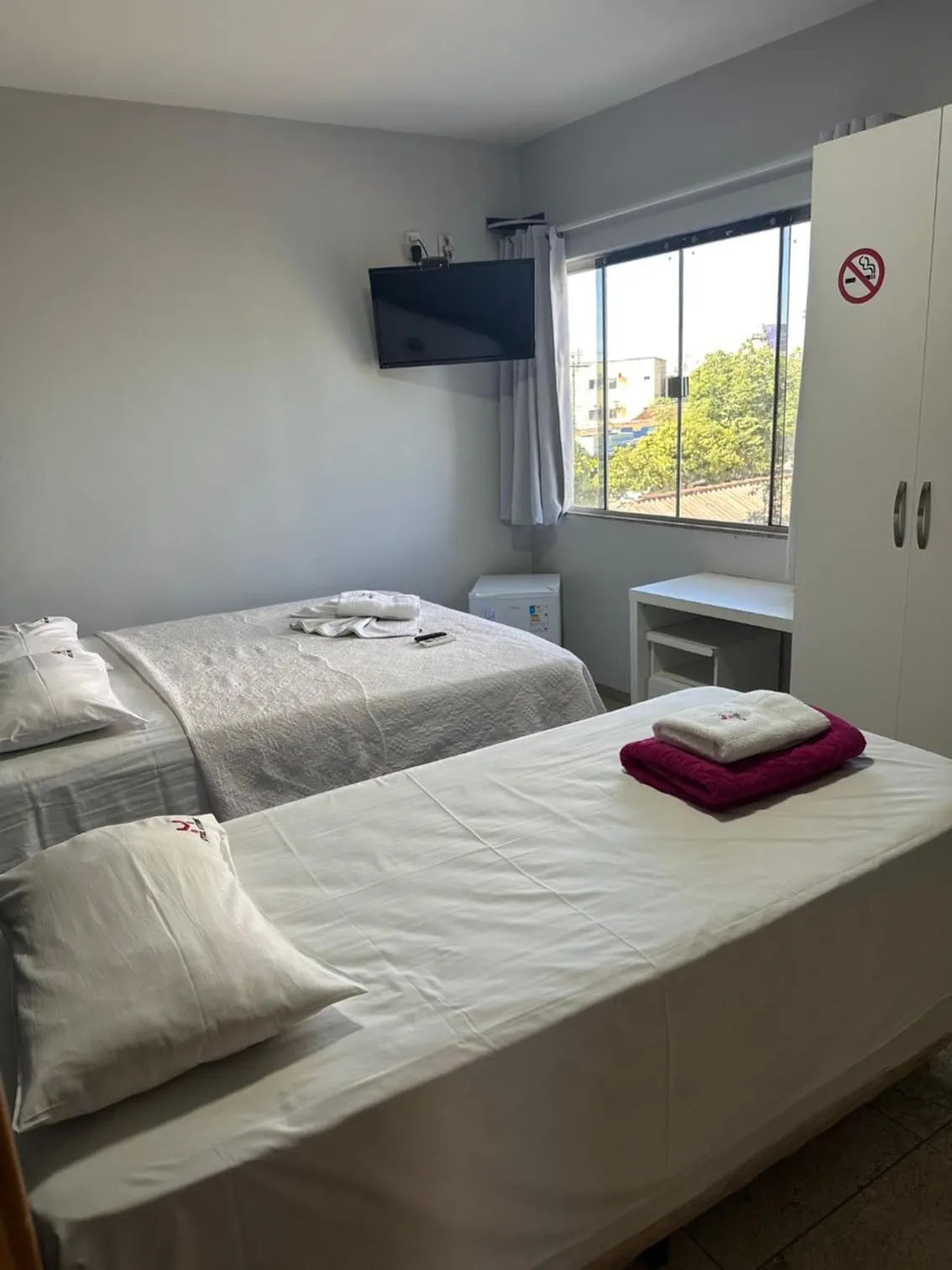 Bed in Hotel Vitrine