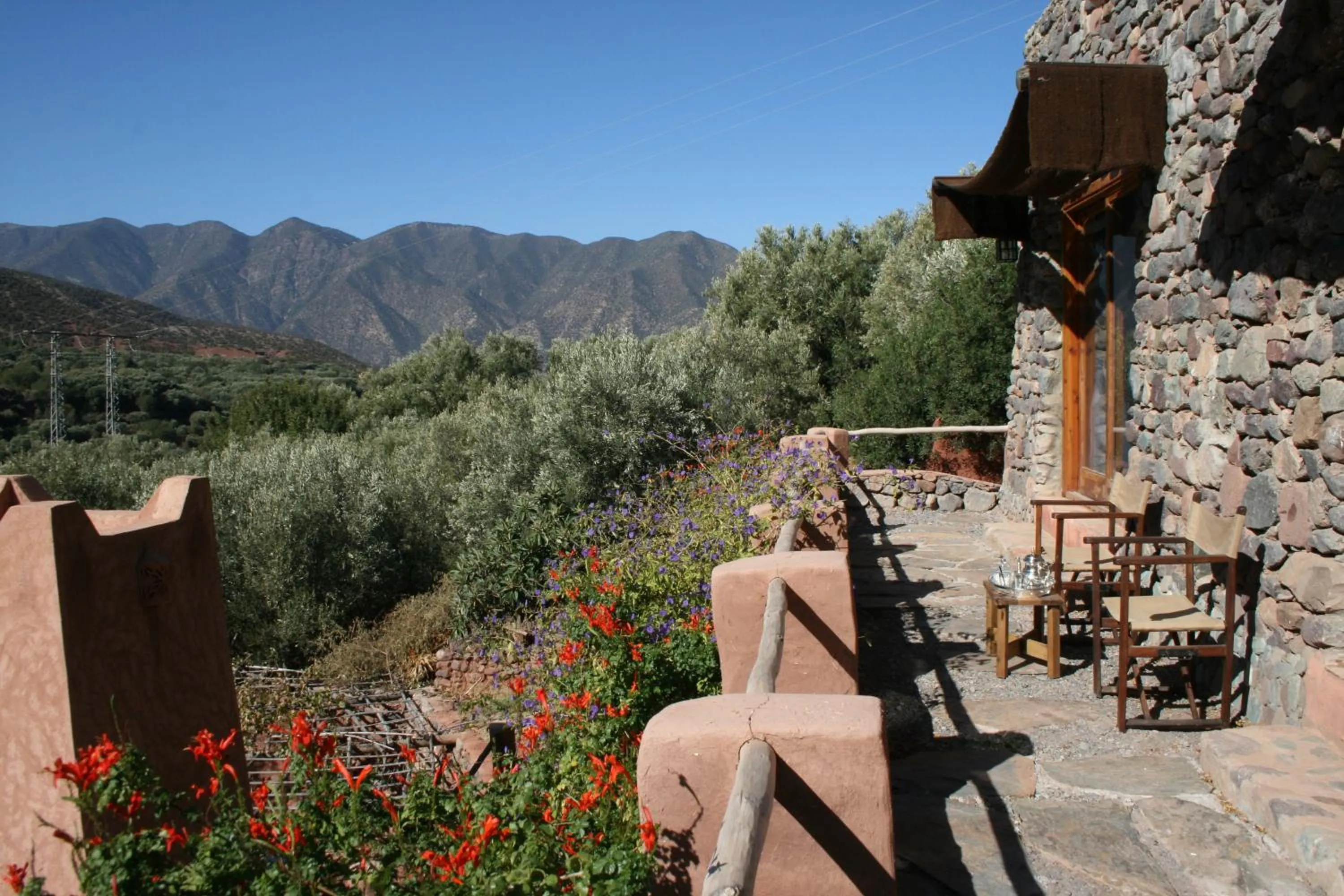 Balcony/Terrace in Kasbah Africa - High Atlas Dark Sky & Nature Lodge