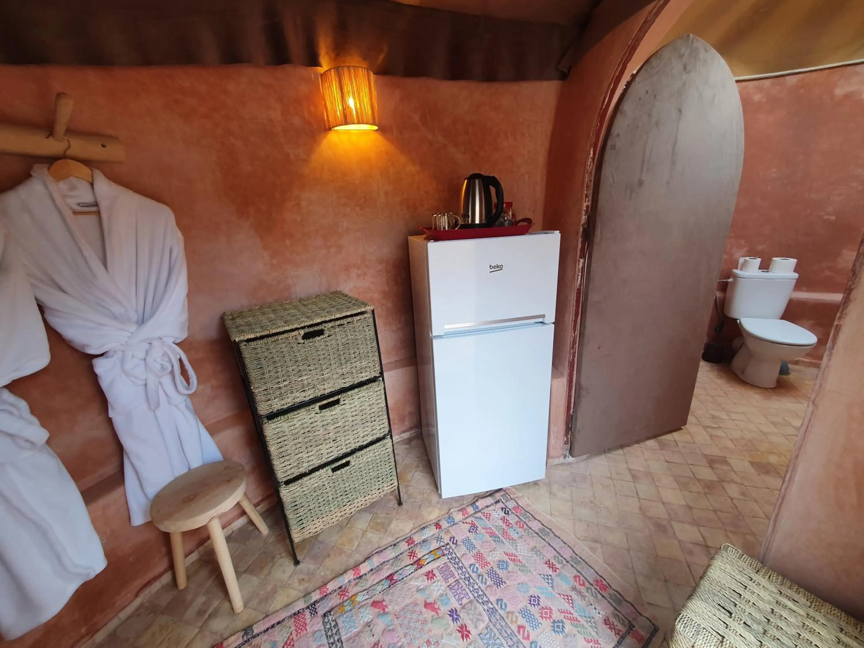 Toilet in Kasbah Africa - High Atlas Dark Sky & Nature Lodge