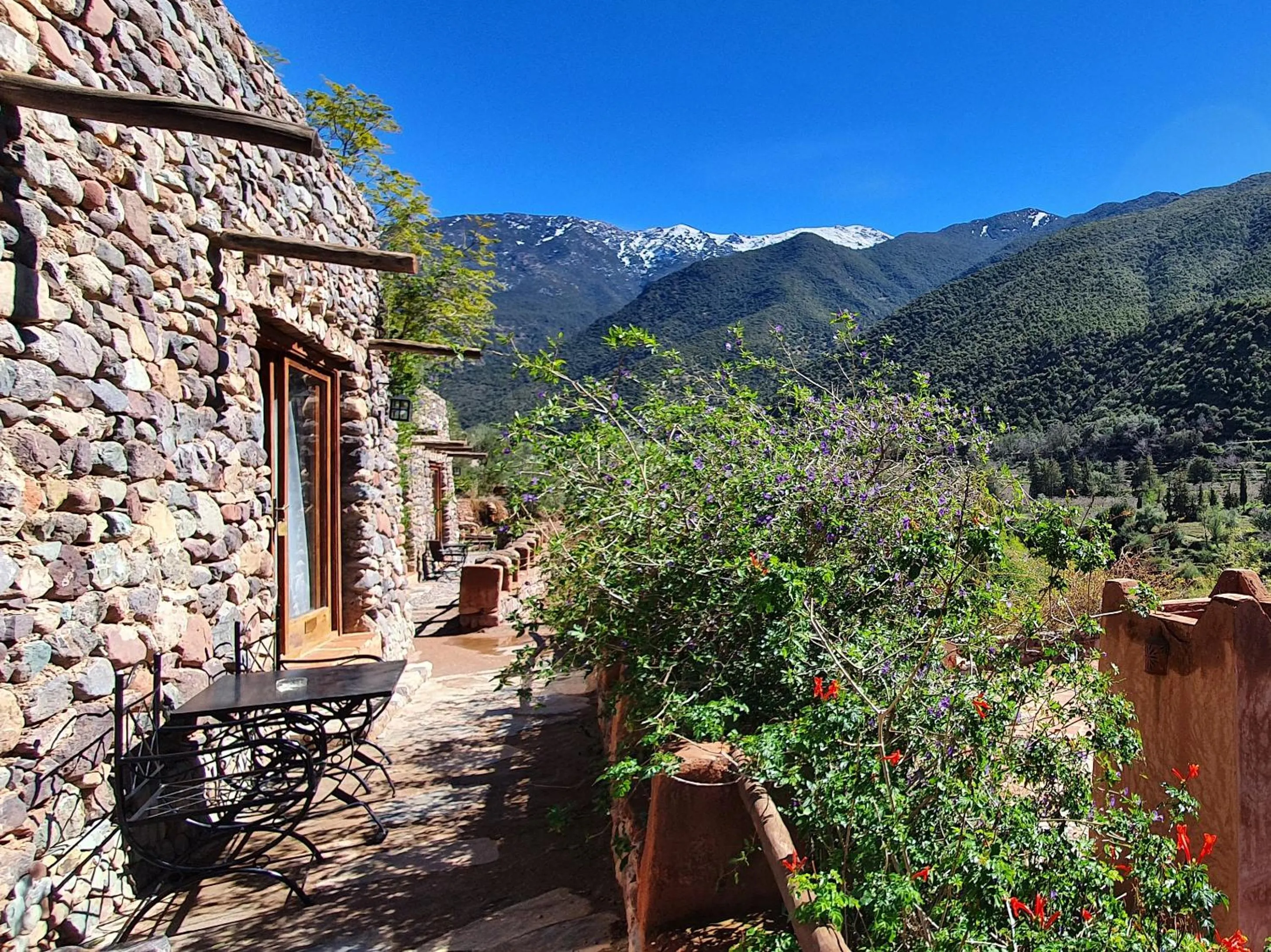 Mountain view in Kasbah Africa - High Atlas Dark Sky & Nature Lodge
