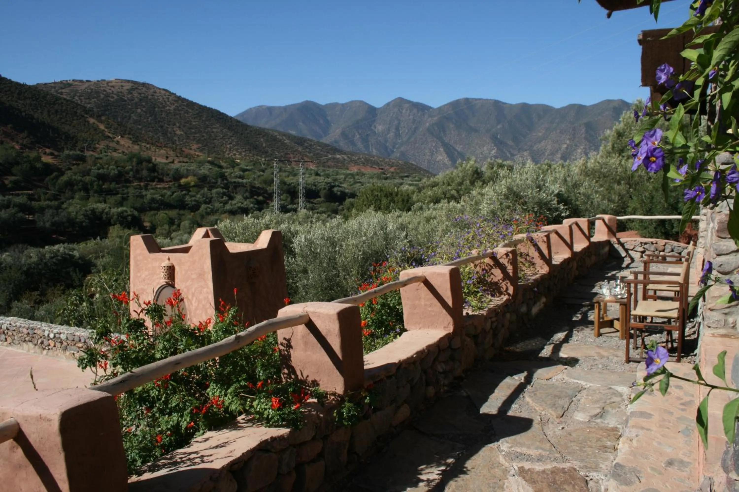 Balcony/Terrace in Kasbah Africa - High Atlas Dark Sky & Nature Lodge