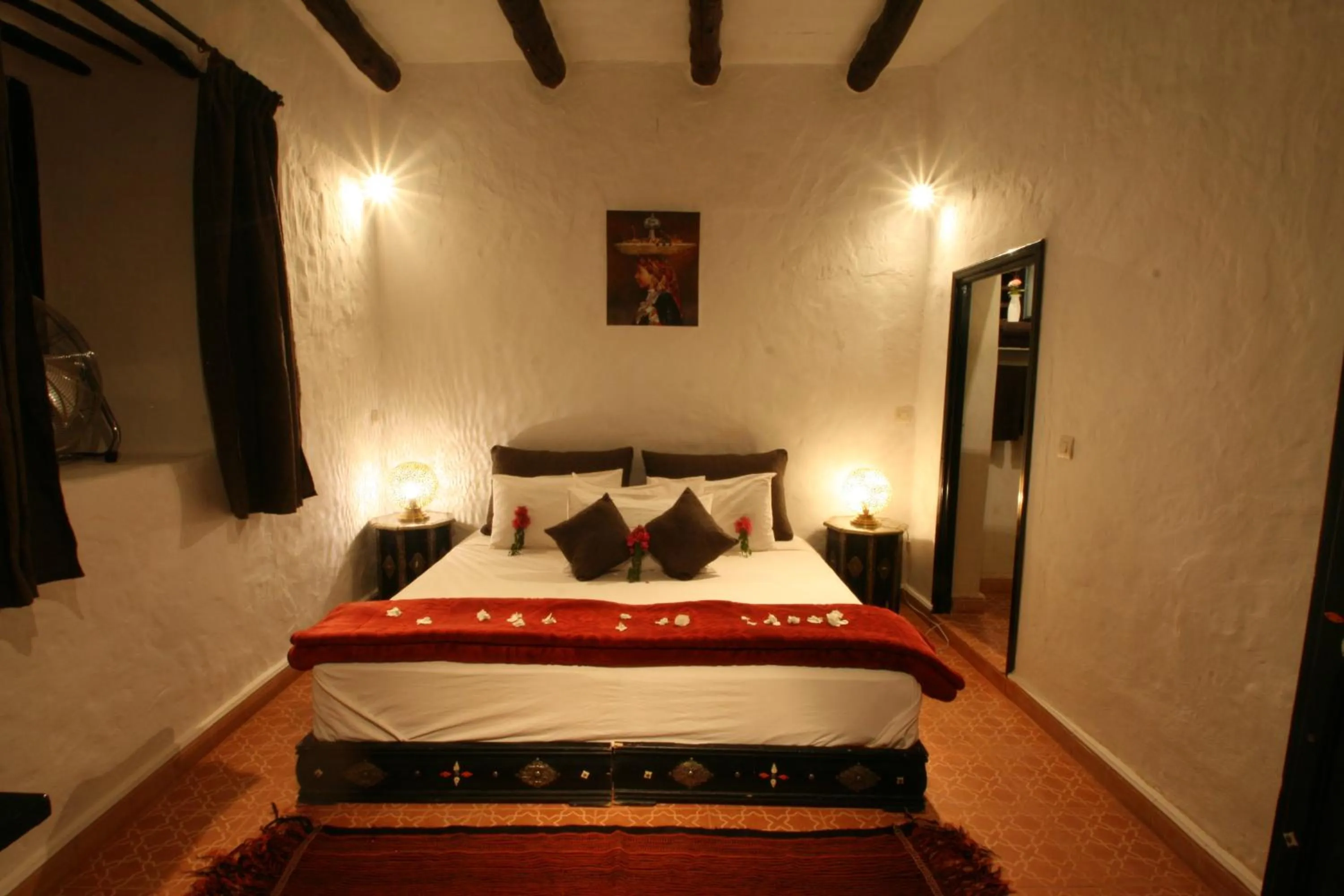 Bed in Kasbah Africa - High Atlas Dark Sky & Nature Lodge