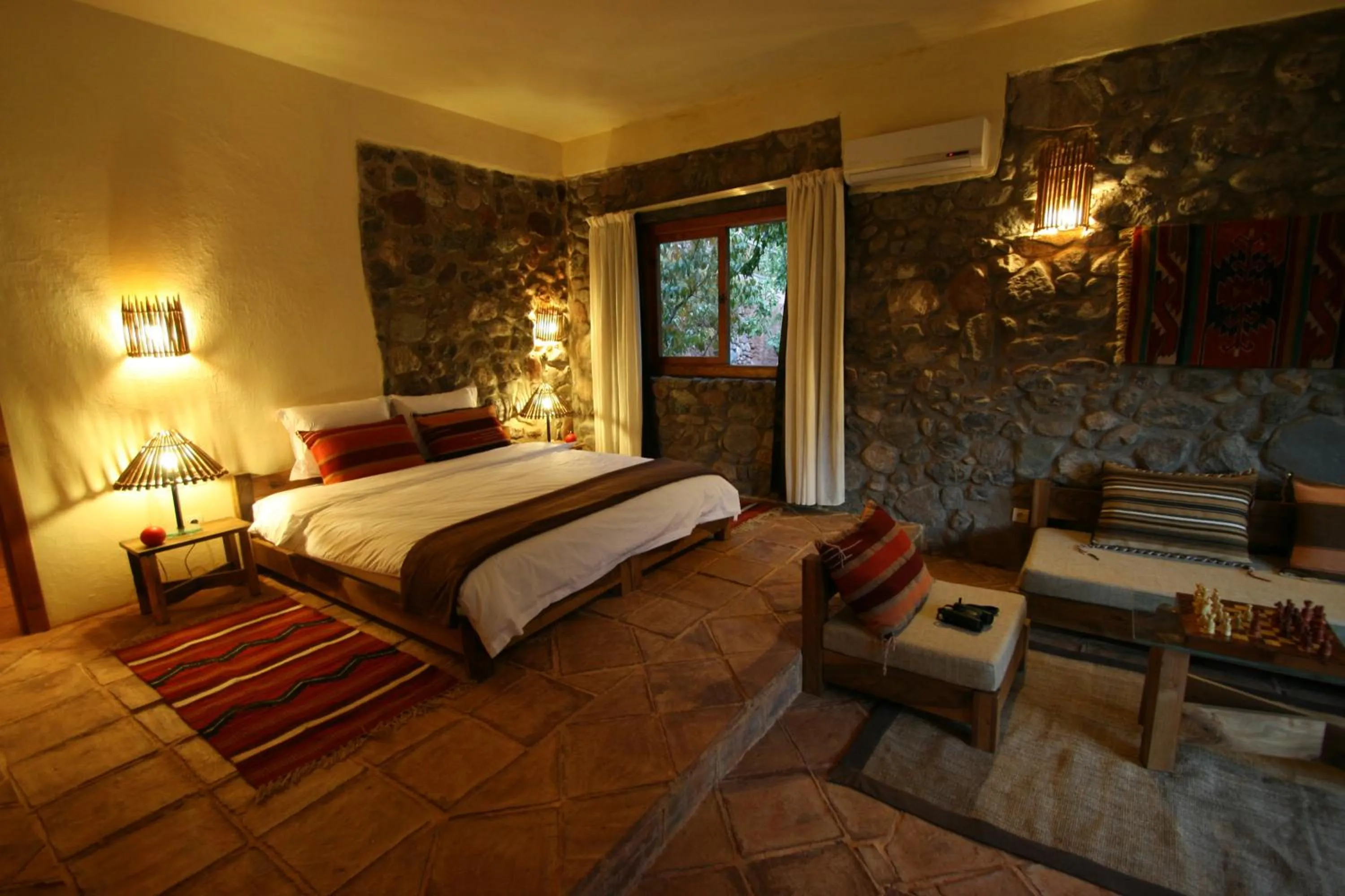 Photo of the whole room, Bed in Kasbah Africa - High Atlas Dark Sky & Nature Lodge