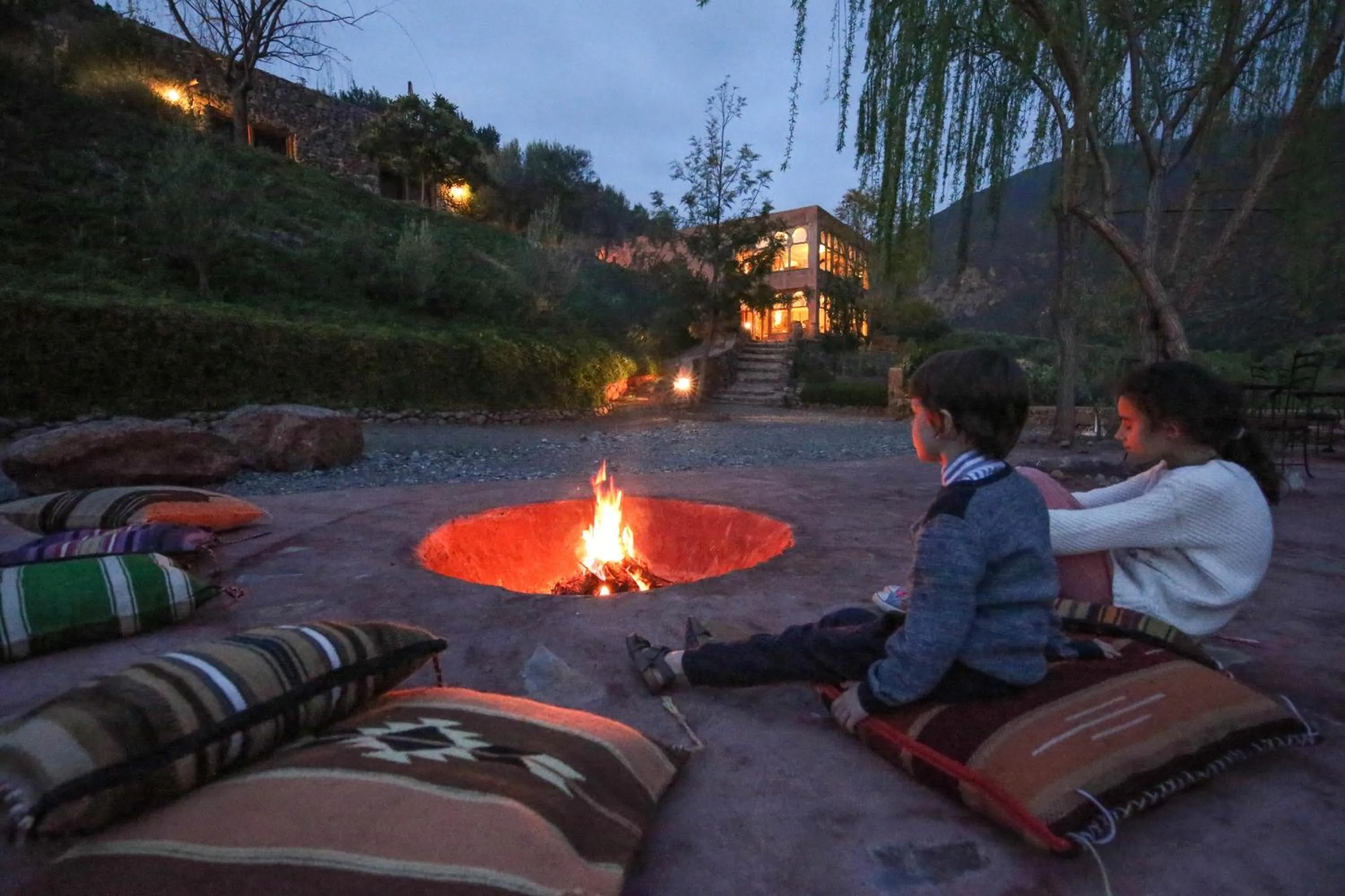Balcony/Terrace in Kasbah Africa - High Atlas Dark Sky & Nature Lodge