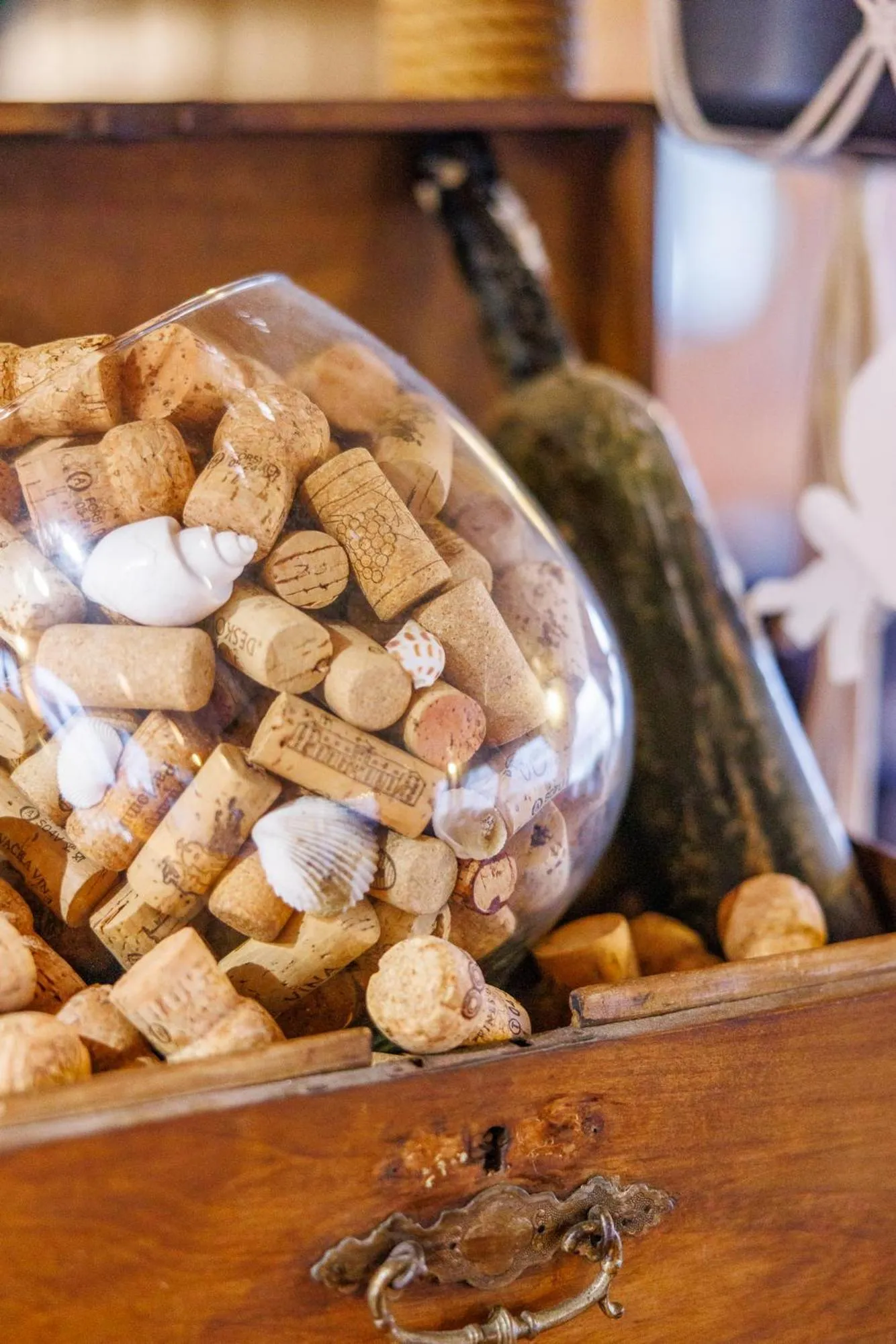 Decorative detail in Botel Marina