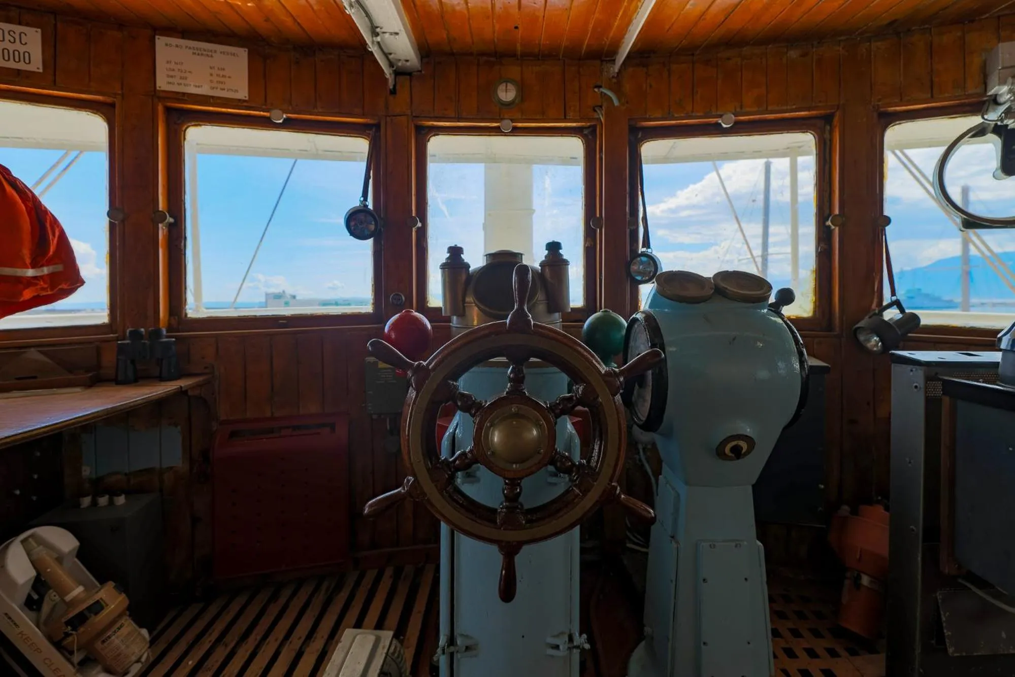Decorative detail in Botel Marina