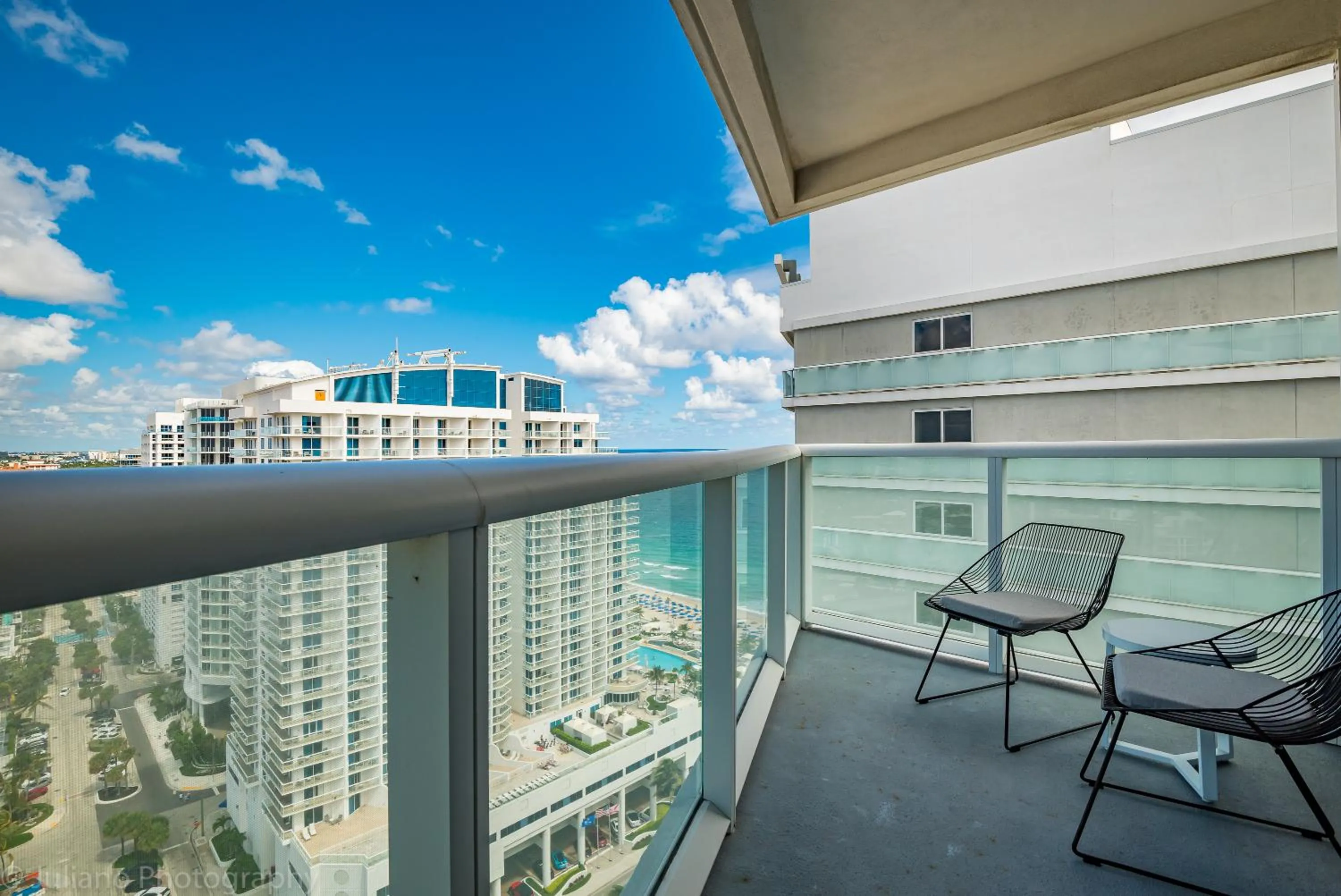 Balcony/Terrace in W Residences Fort Lauderdale Luxury Suites Across from Fort Lauderdale Beach