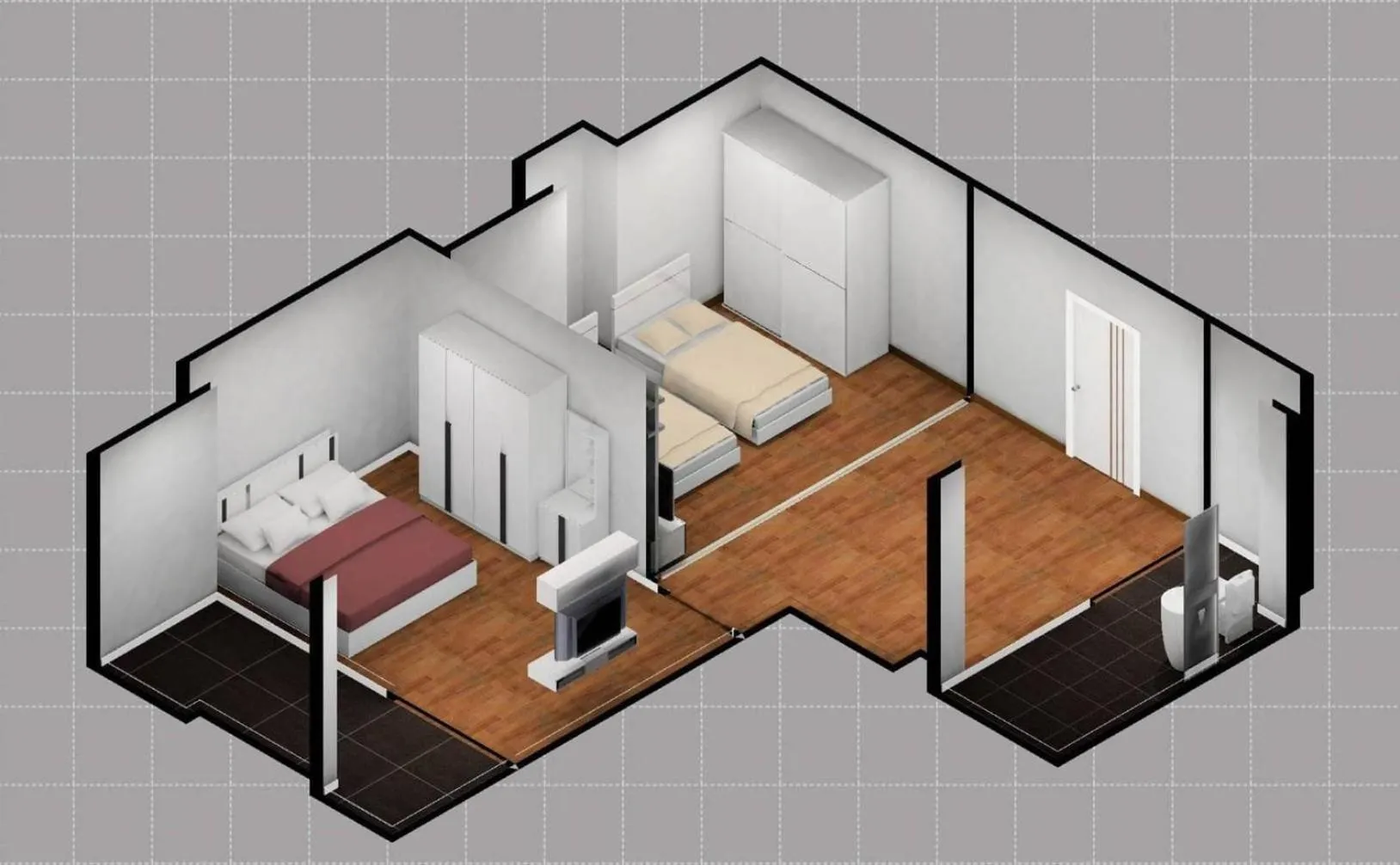 Floor plan in Winning tower