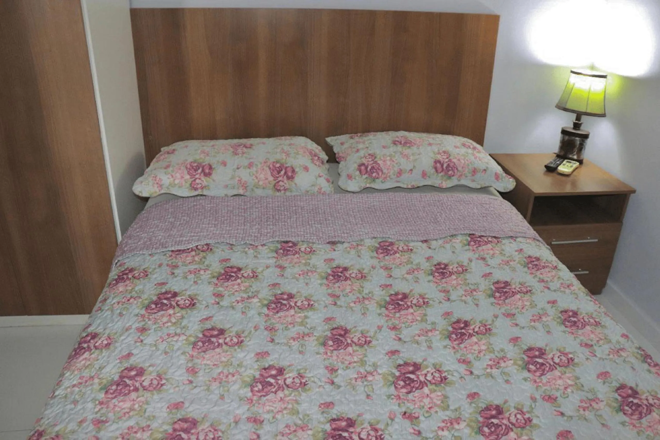 View (from property/room), Bed in Hotel Residencial Manaus - Flores