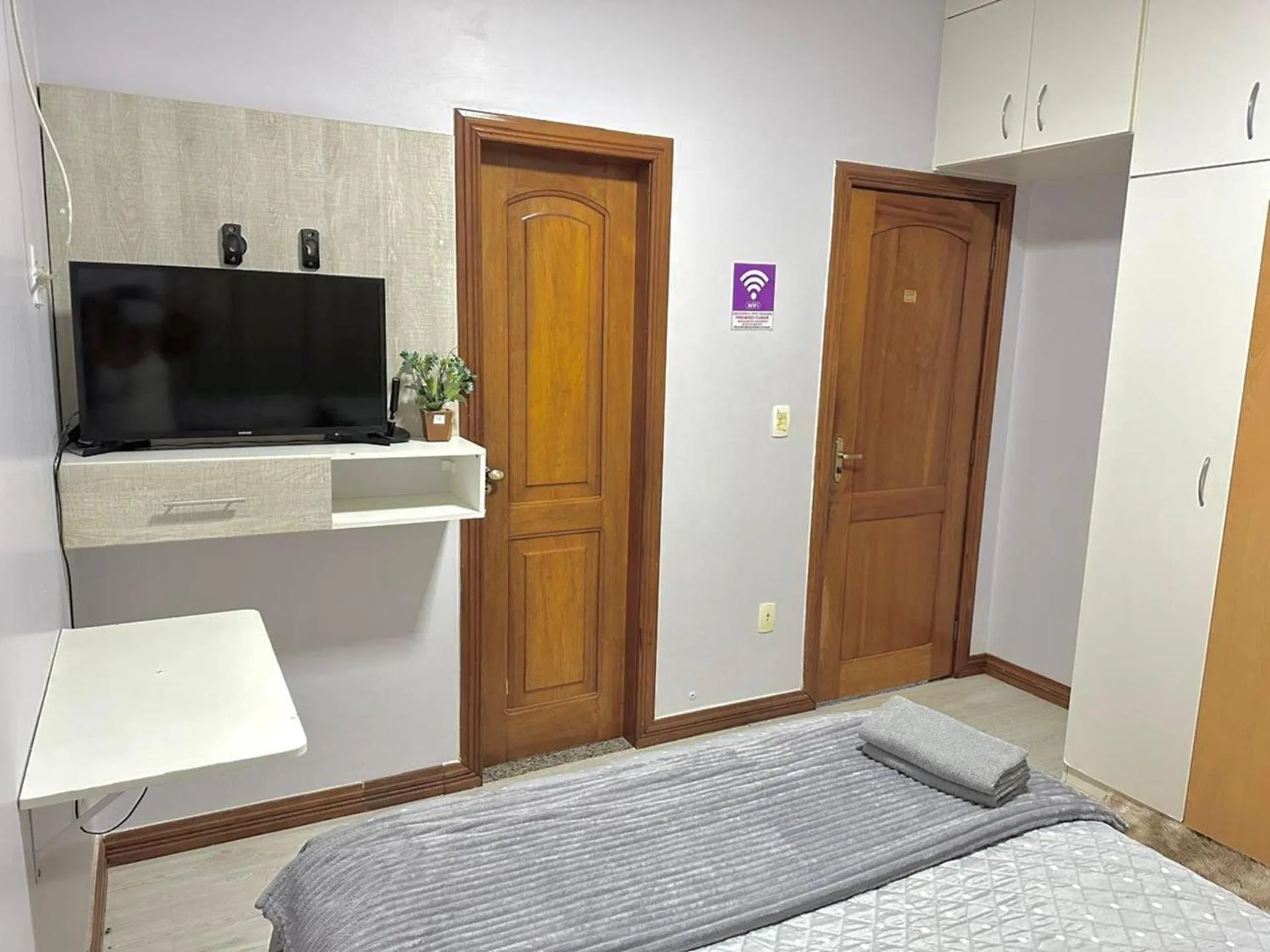 Photo of the whole room, Bed in Hotel Residencial Manaus - Flores