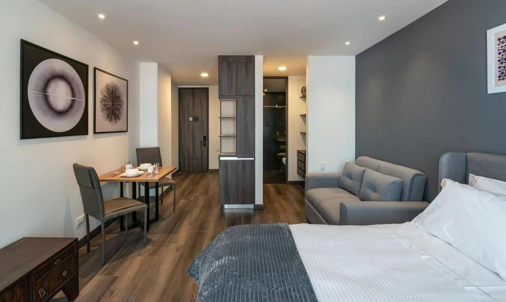 Photo of the whole room, Bed in Edificio Morph Chico