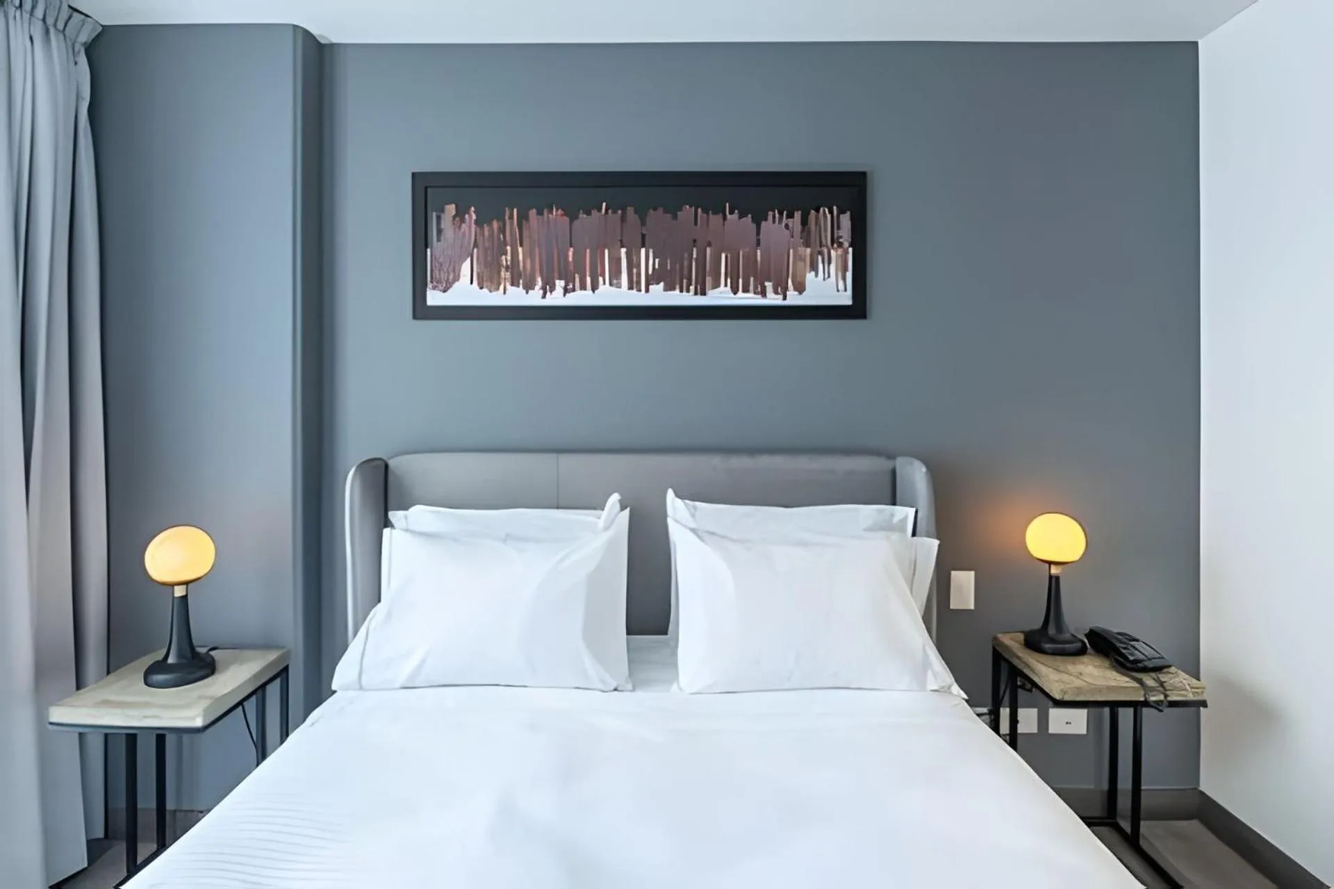 View (from property/room), Bed in Edificio Morph Chico