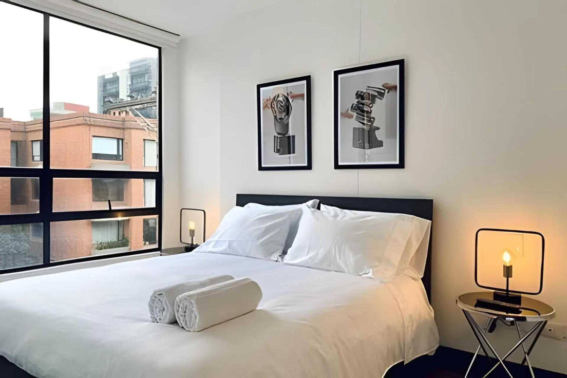 Photo of the whole room, Bed in Edificio Morph Chico