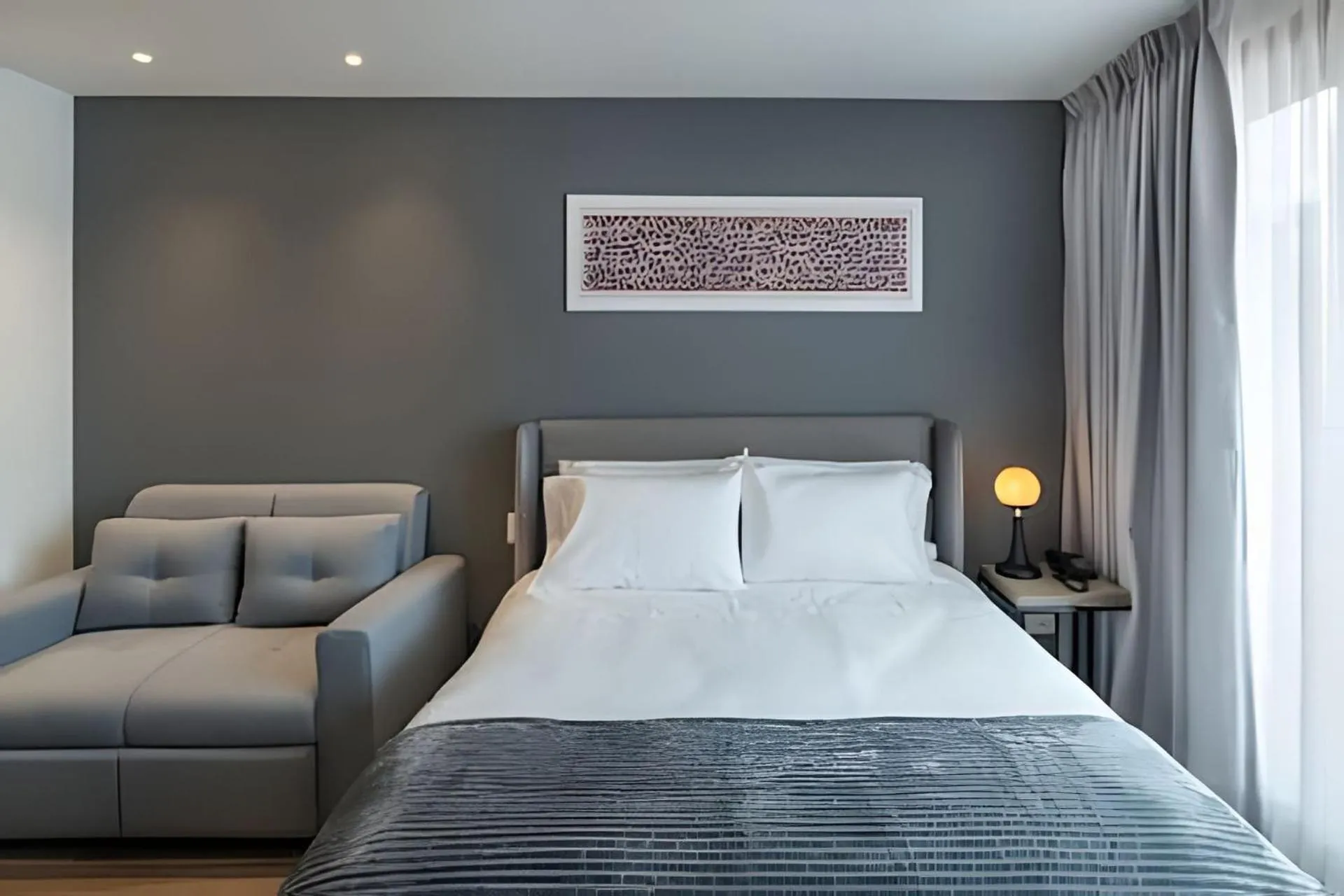 Photo of the whole room, Bed in Edificio Morph Chico