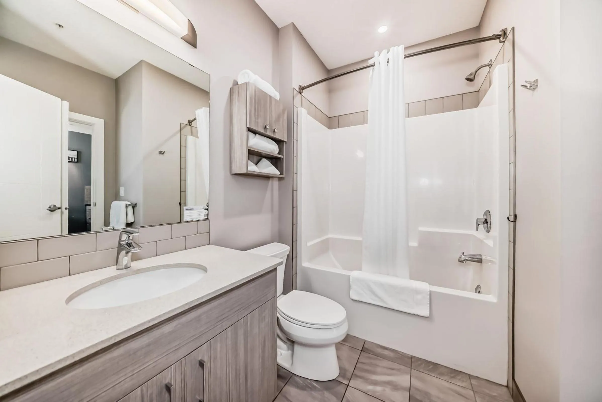 Shower in The Suites, INN Hotels