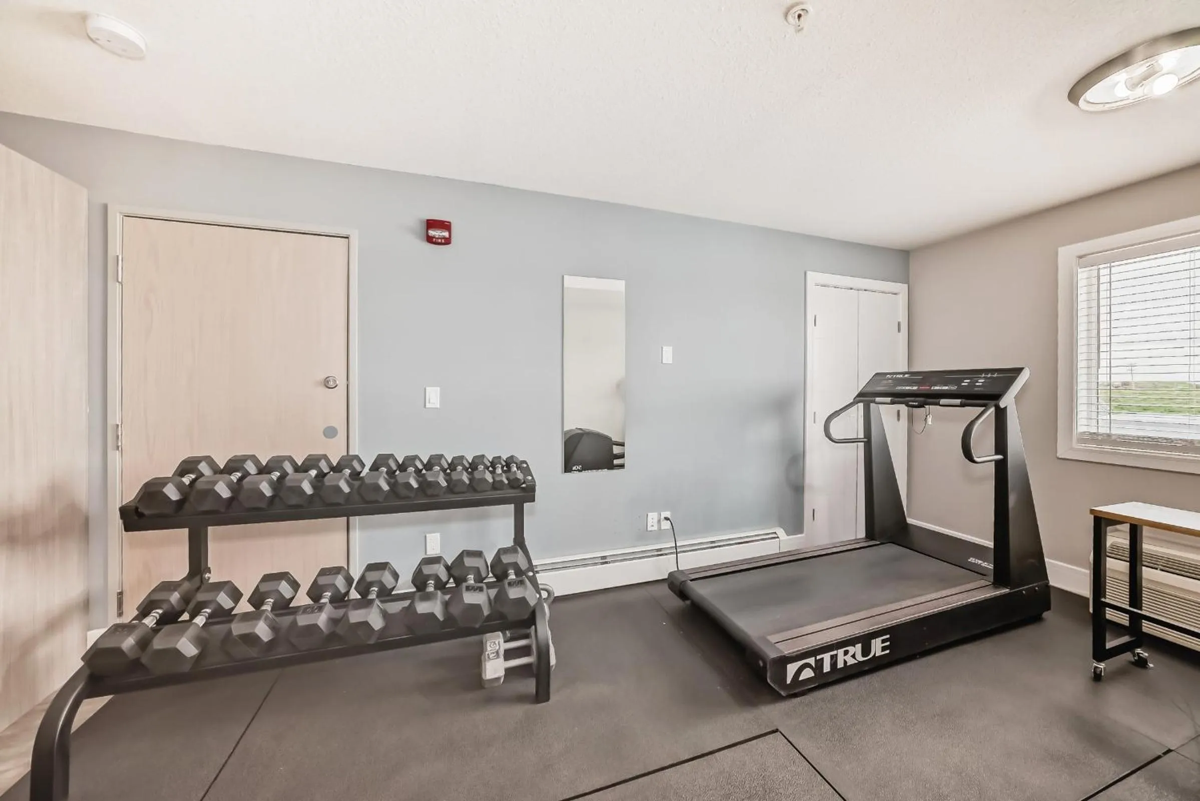 Fitness centre/facilities in The Suites, INN Hotels