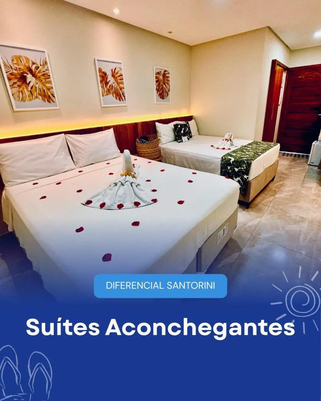 Deluxe Room in Santorini Beach Hotel Deluxe Room in Santorini Beach Hotel