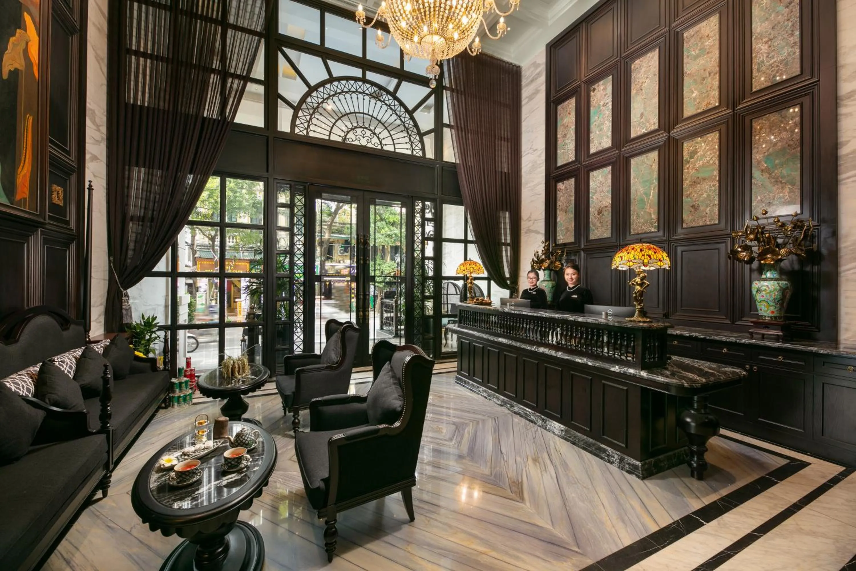 Lobby or reception in GM Premium Hotel