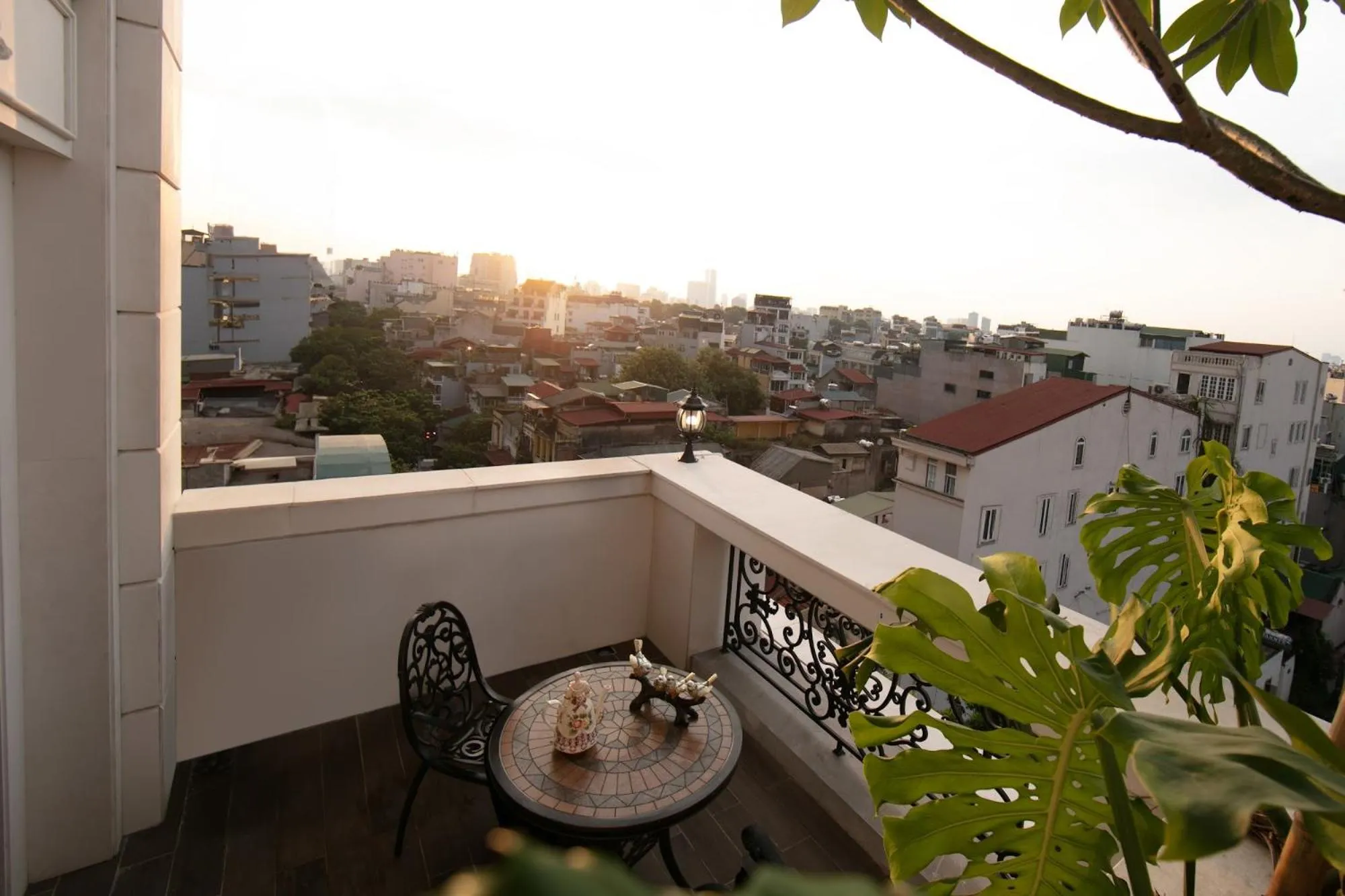 Balcony/Terrace in LeaH Silk Hotel