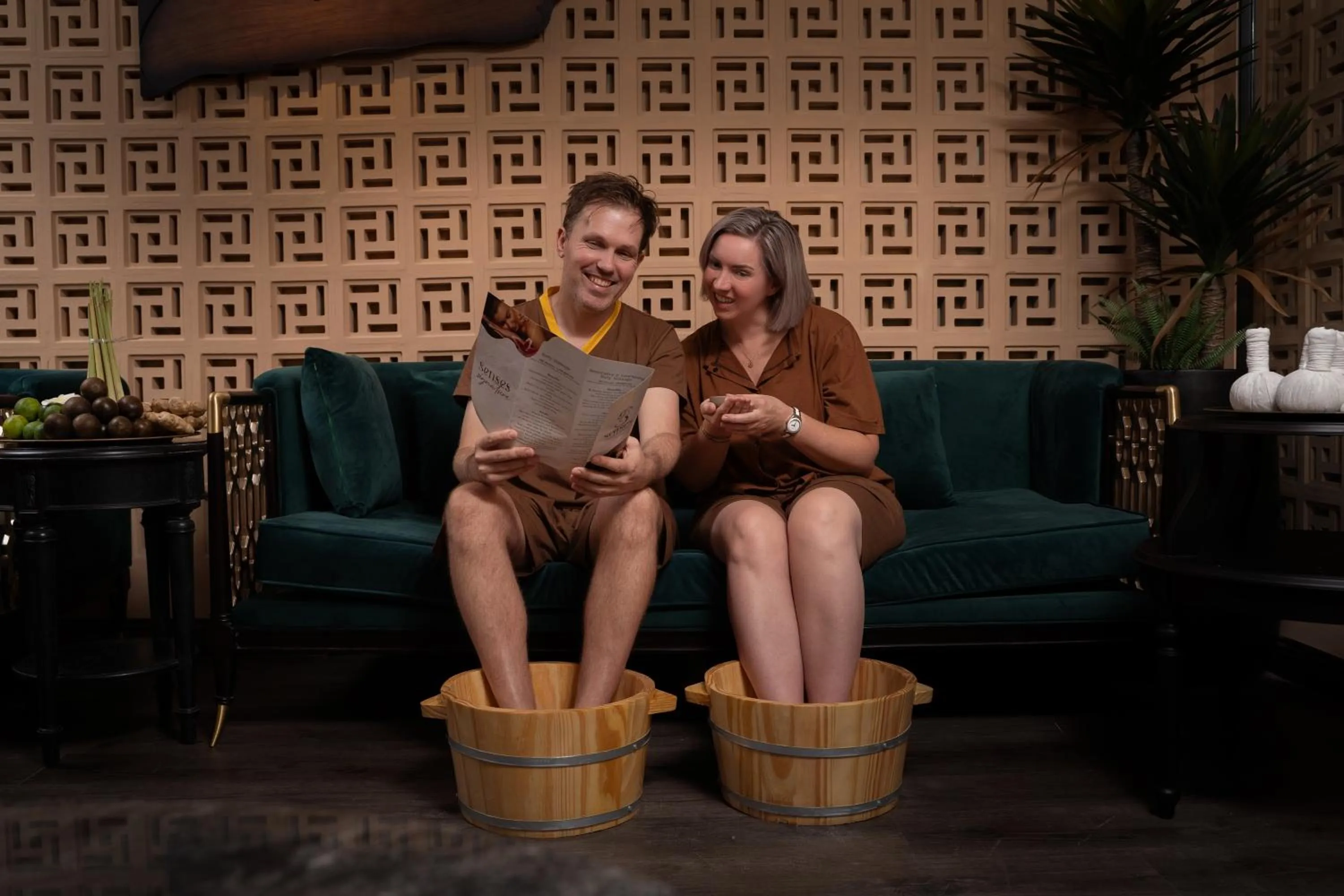 Massage in LeaH Silk Hotel