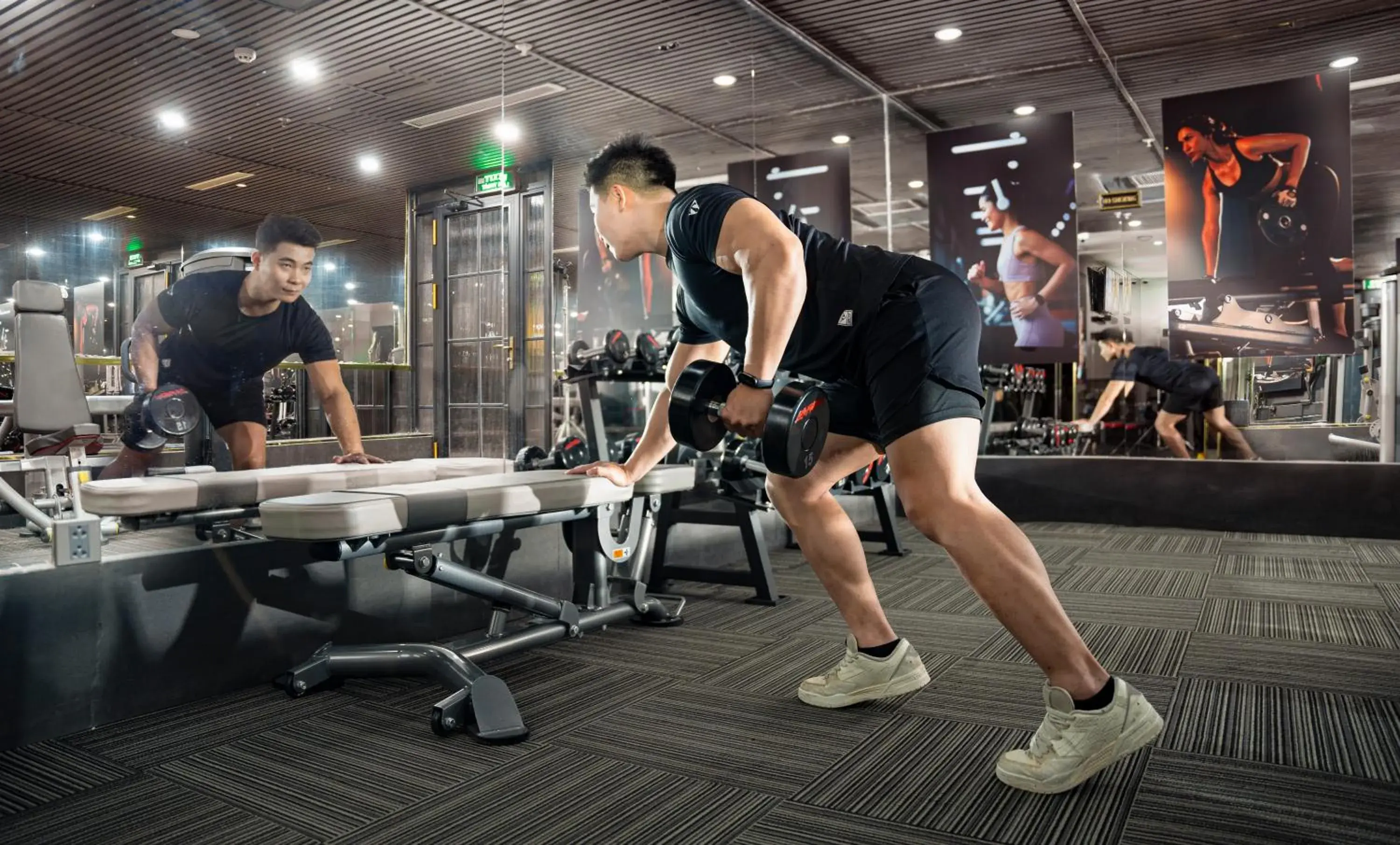 Fitness centre/facilities in GM Premium Hotel Fitness centre/facilities in GM Premium Hotel