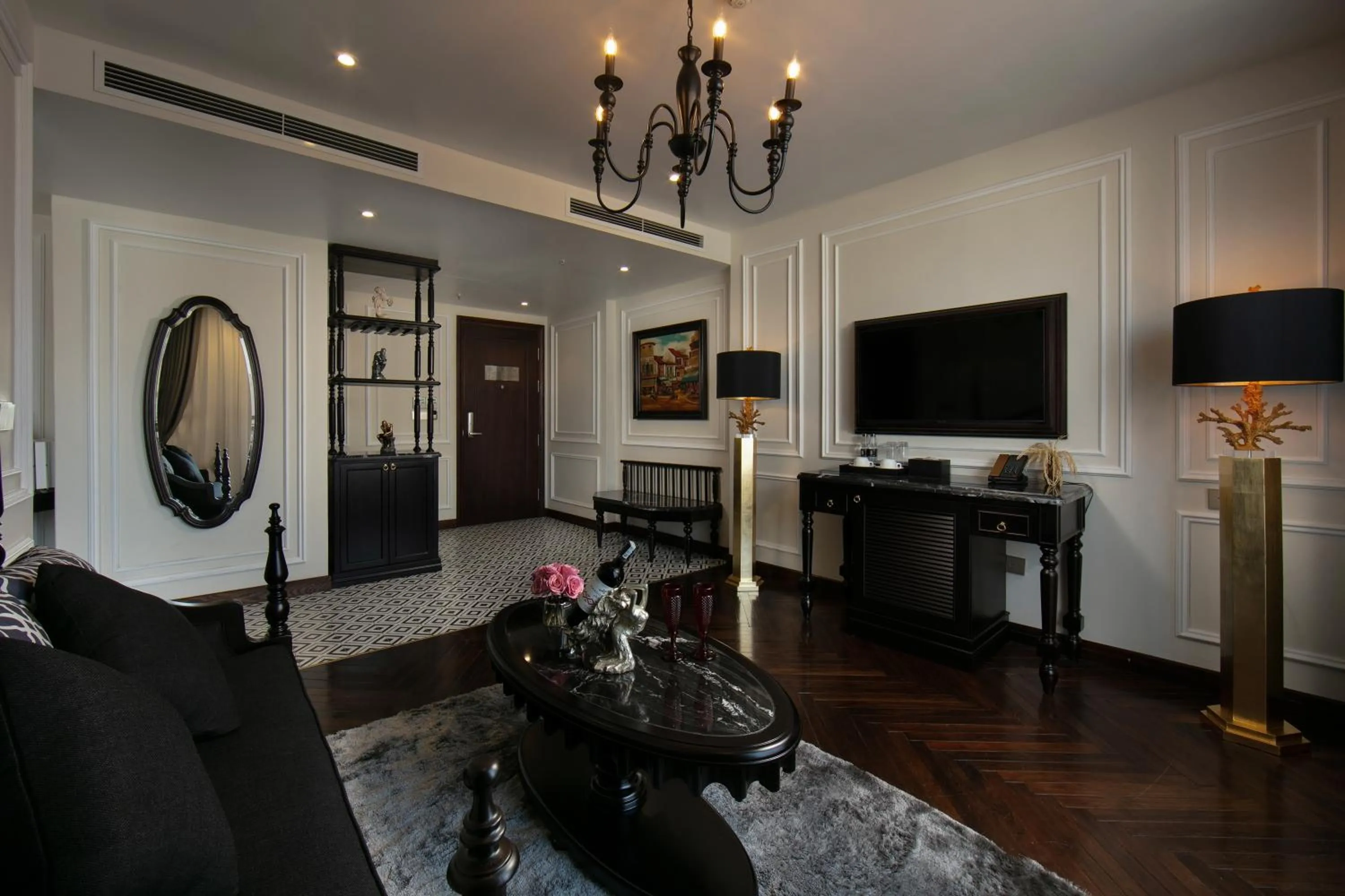 Living room in LeaH Silk Hotel